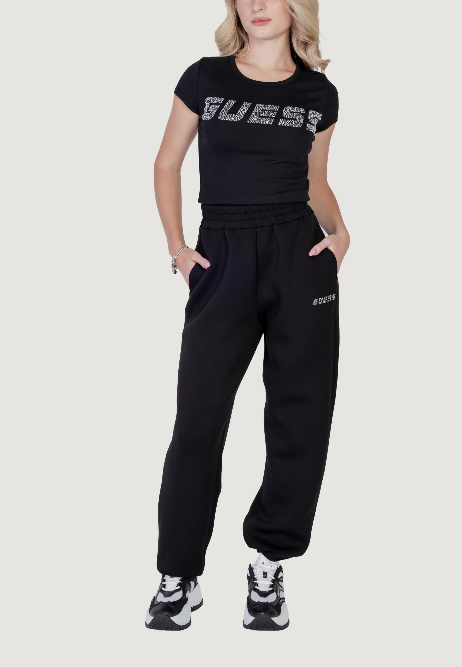 t-shirt crop top KIARA SS FEMME NOIR 2/5