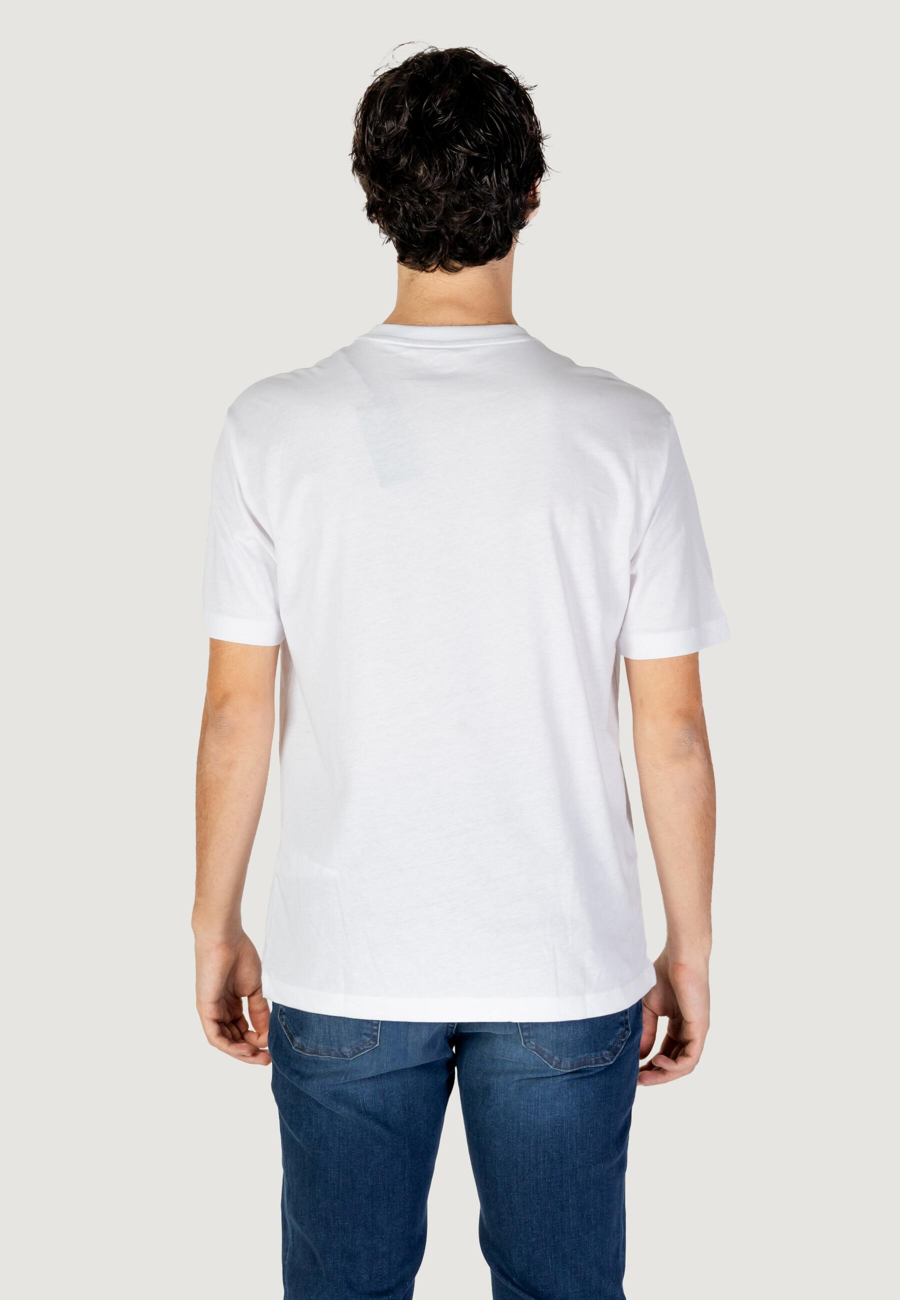 t-shirt crop top  HOMME BLANC 3/4