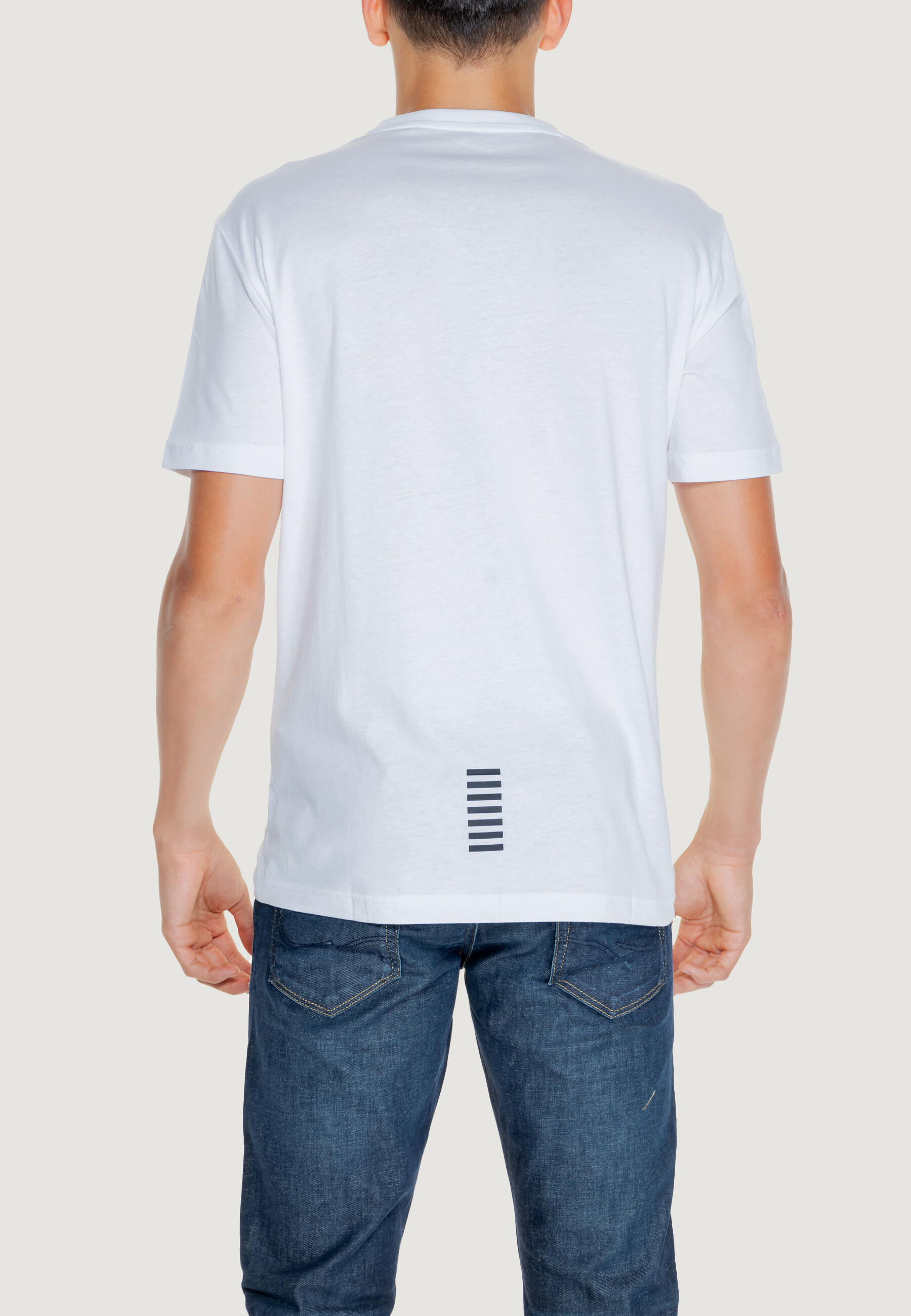 t-shirt crop top  HOMME BLANC 2/5