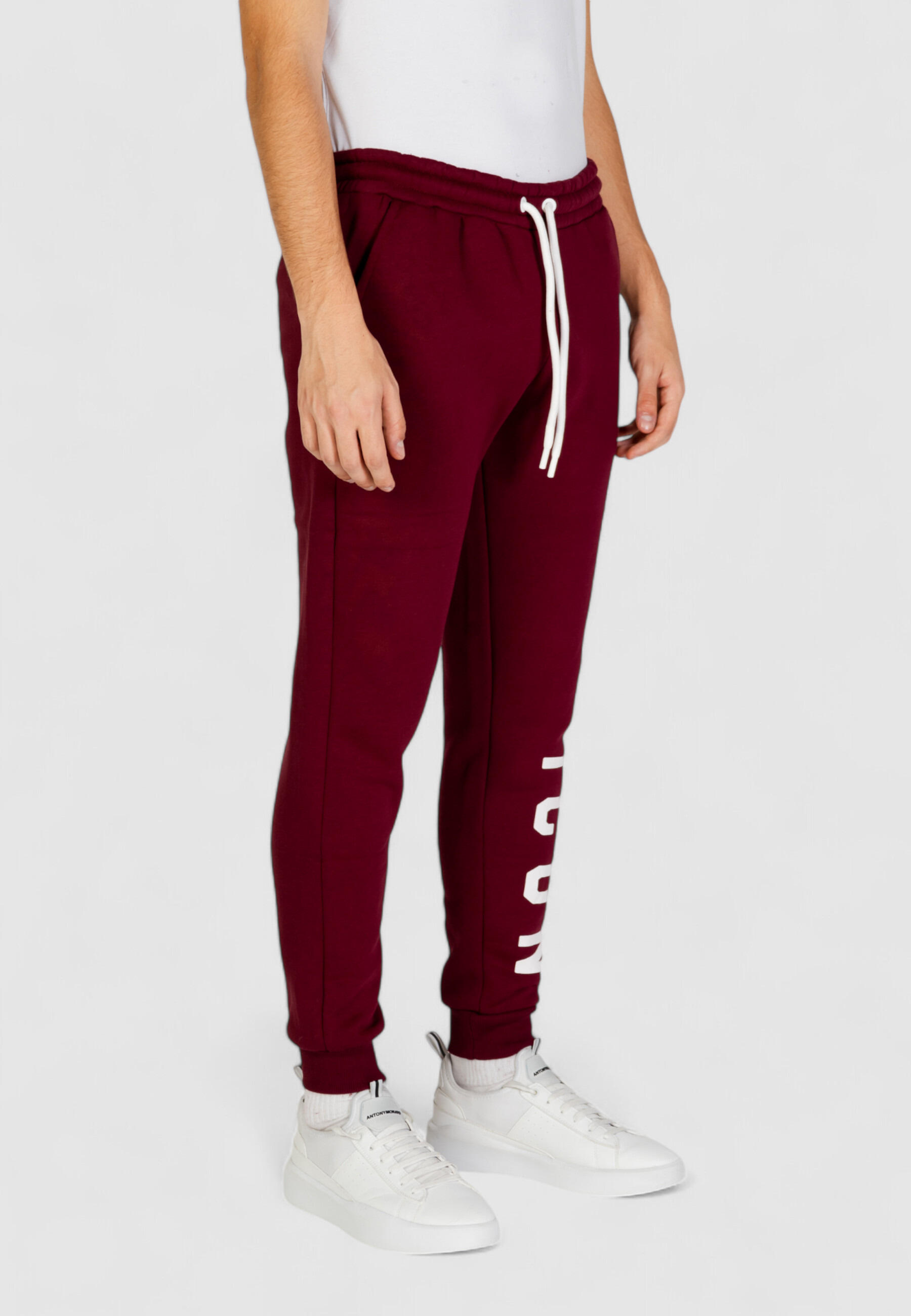 Pantaloni Uomo IU9024P Bordeaux 4/4