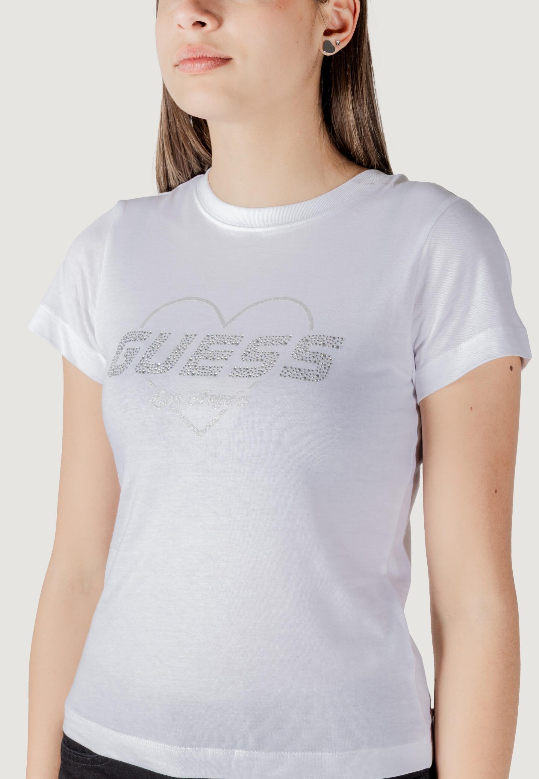 t-shirt crop top NARCISO CN FEMME BLANC 2/5