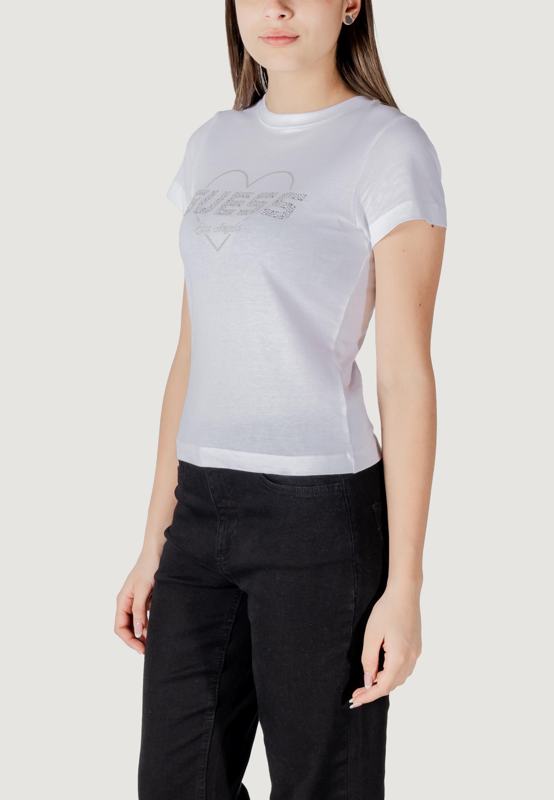 t-shirt crop top NARCISO CN FEMME BLANC 4/5