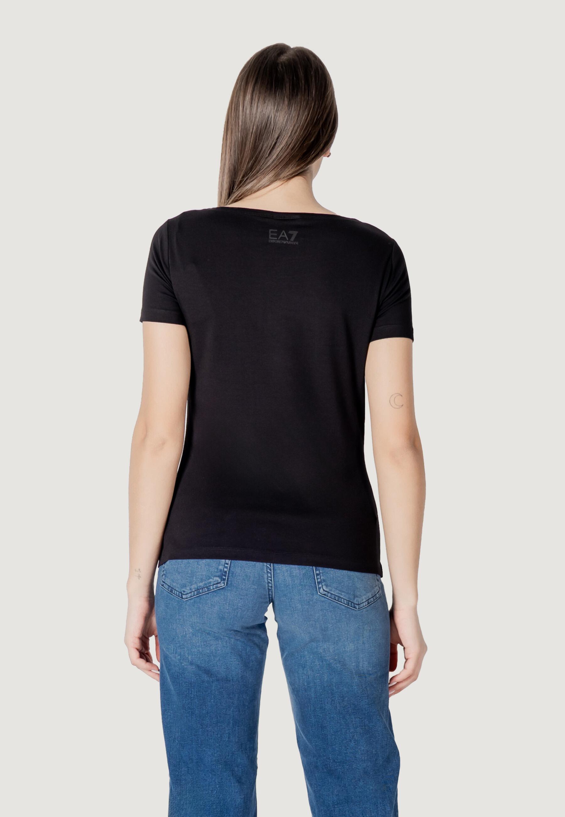 T-shirt e canotte Donna 7W000184 AF10373 Nero 5/5