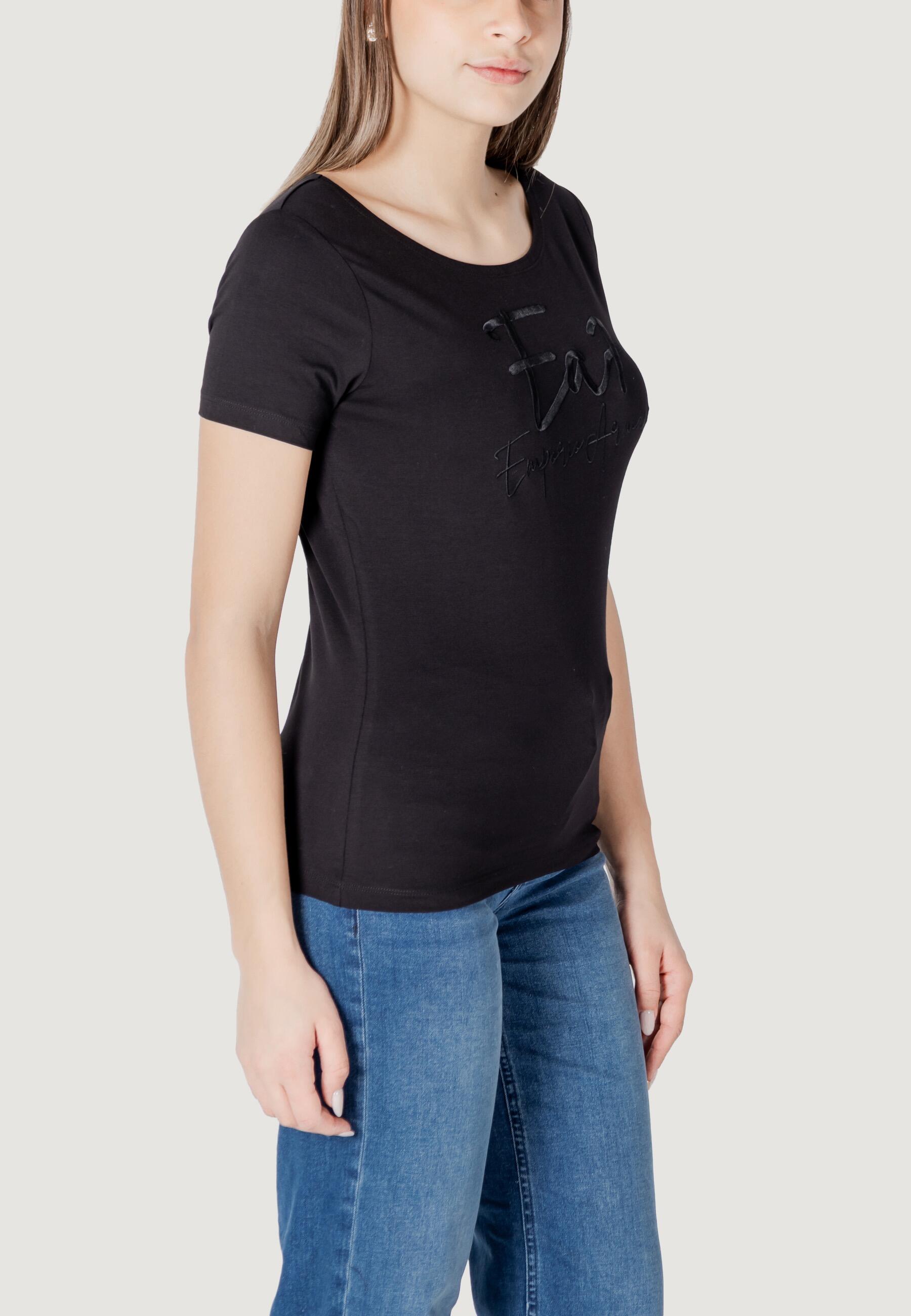 T-shirt e canotte Donna 7W000184 AF10373 Nero 3/5