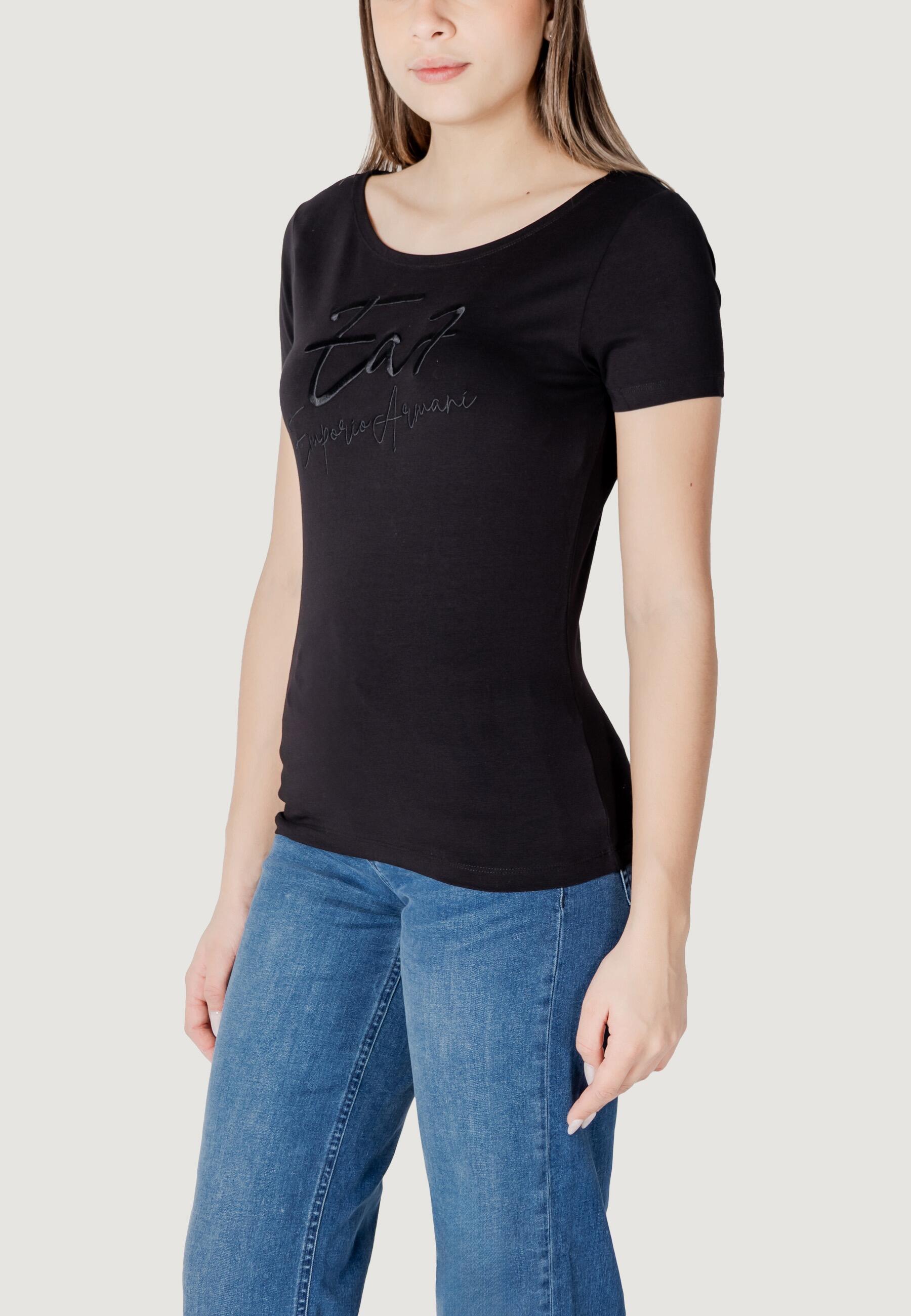 T-shirt e canotte Donna 7W000184 AF10373 Nero 4/5