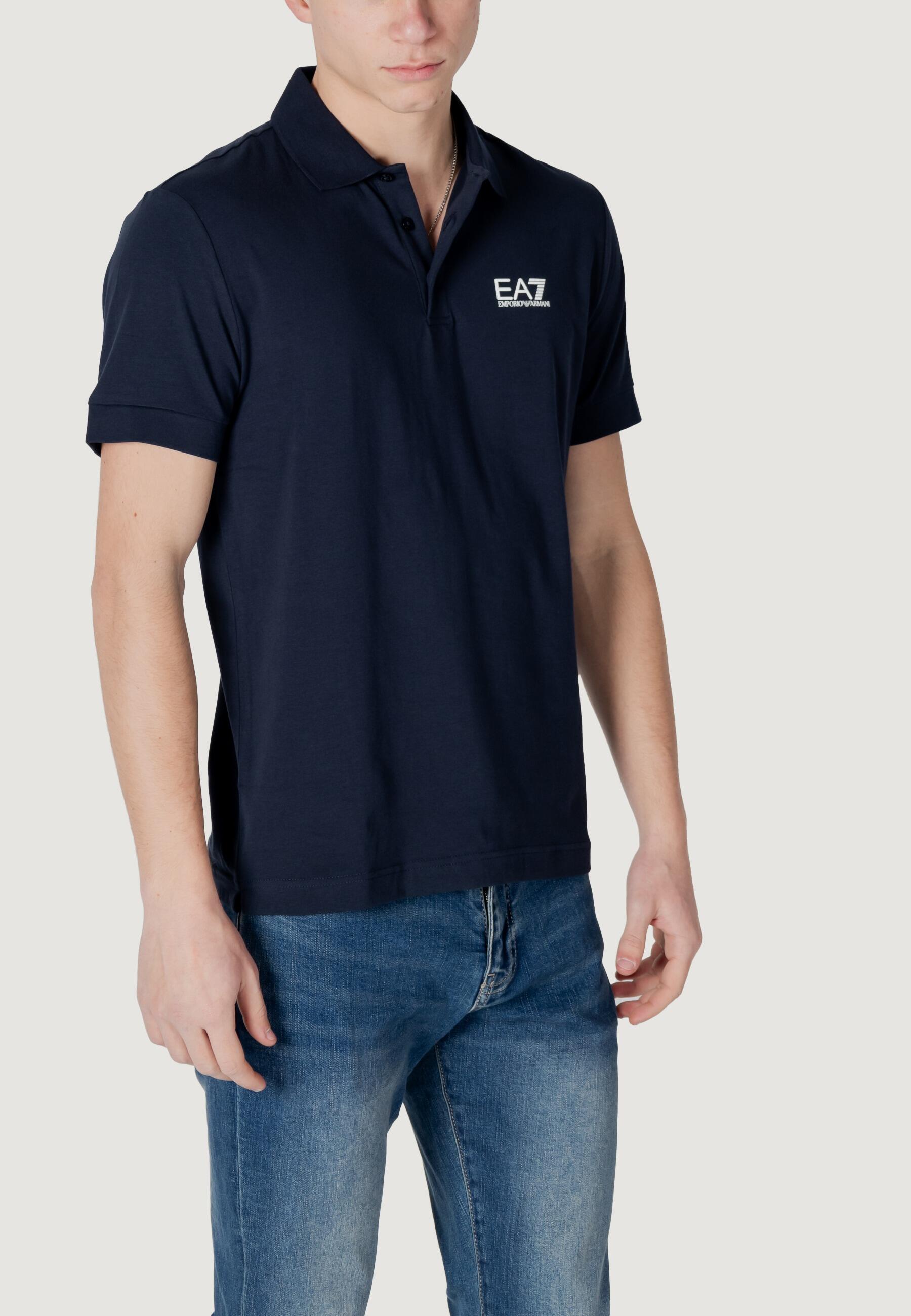 T-shirt e Polo Uomo 8NPF14 PJVQZ Blu 3/5