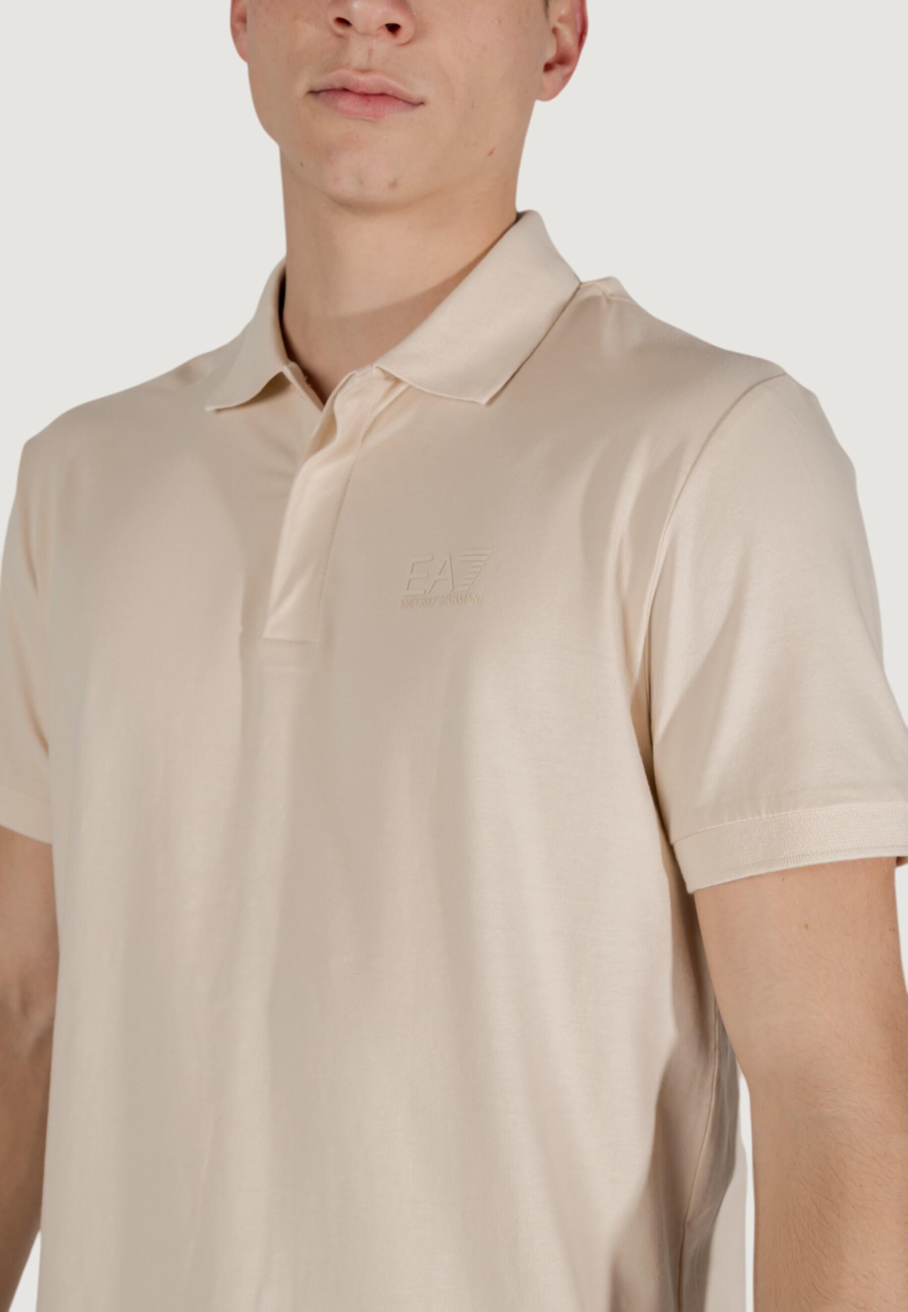 T-shirt e Polo Uomo 7M000228 AF10373 Beige chiaro 3/5
