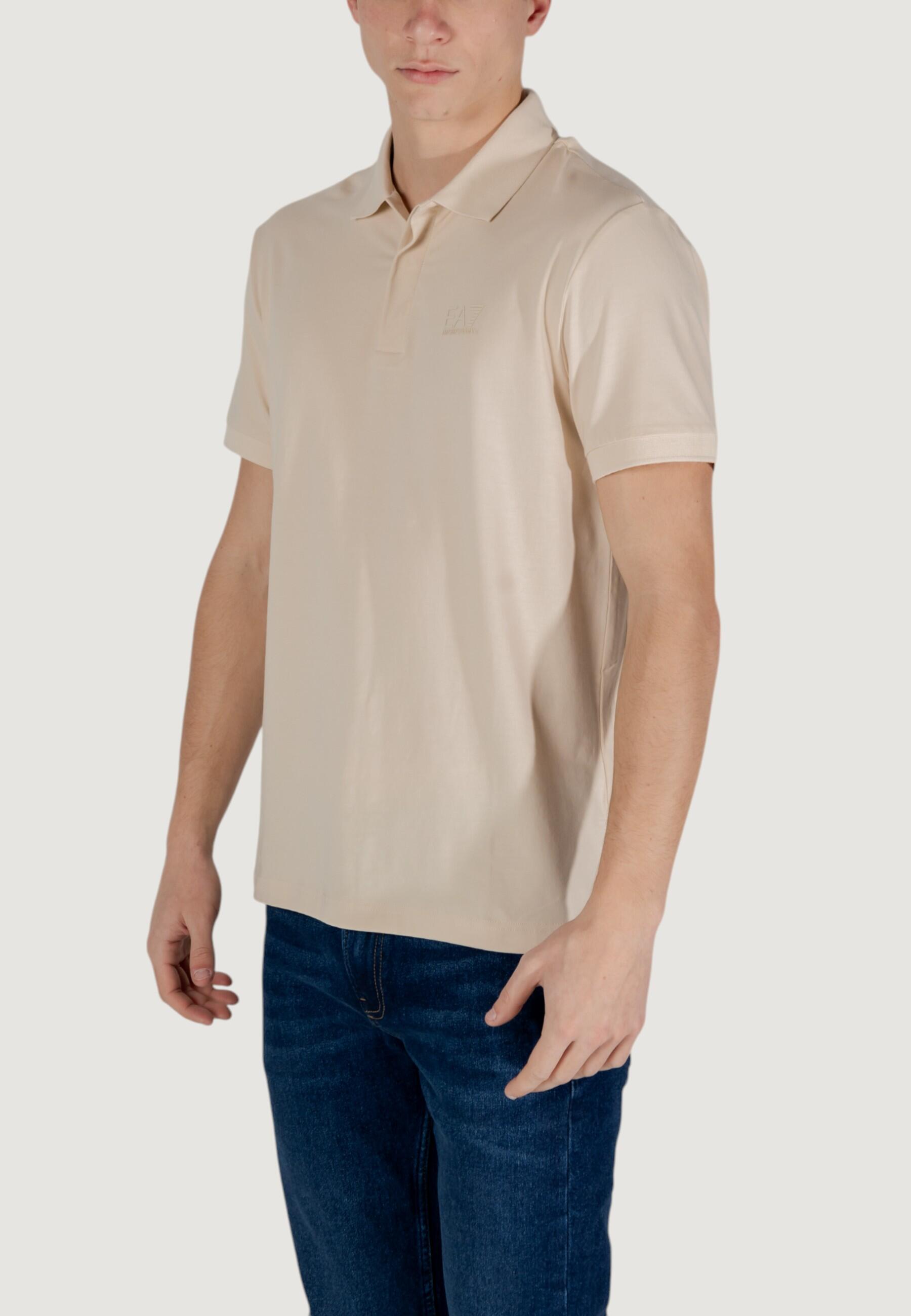 T-shirt e Polo Uomo 7M000228 AF10373 Beige chiaro 2/5