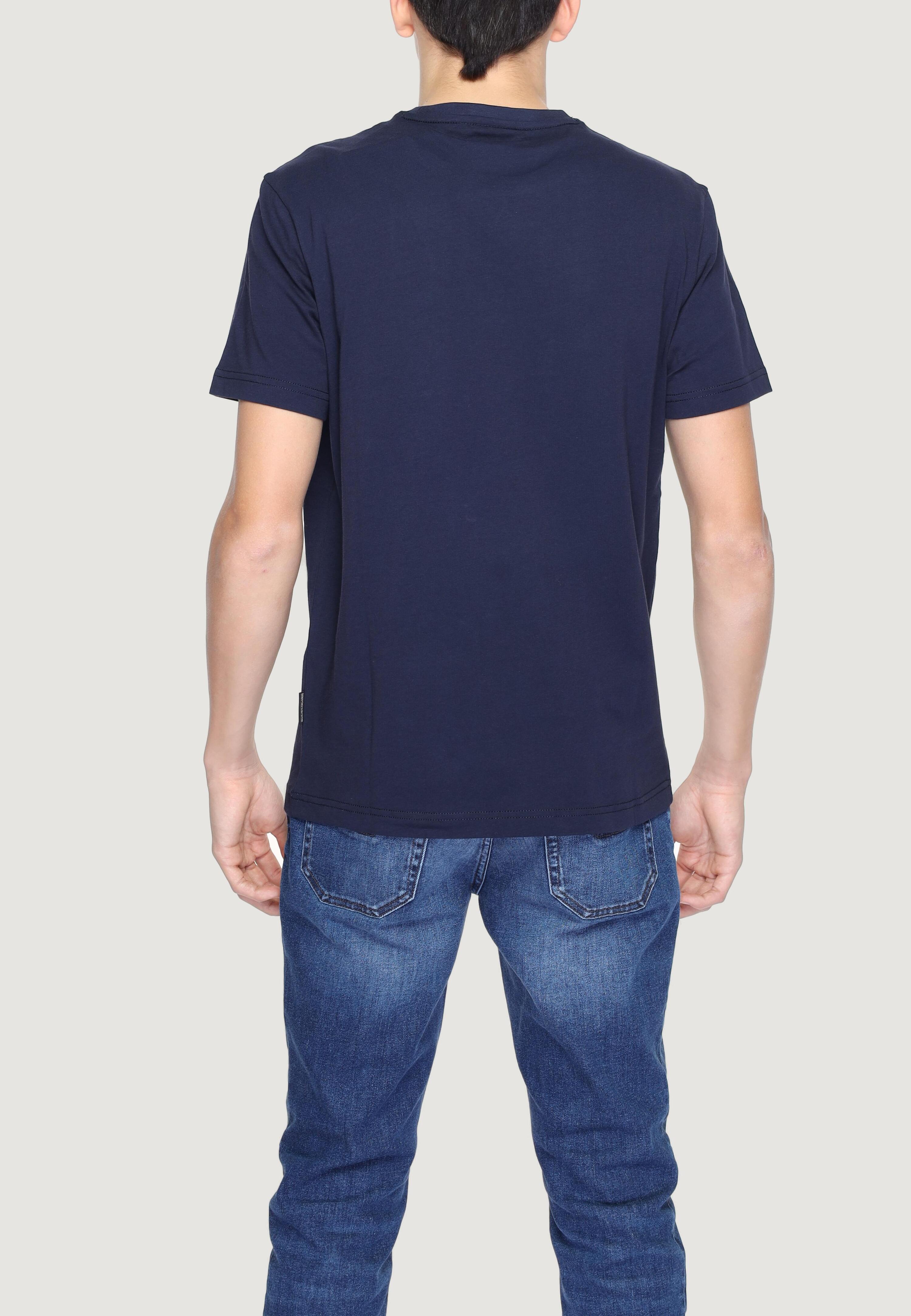 T-shirt maniche corte Uomo S-KASBA Blu 2/4