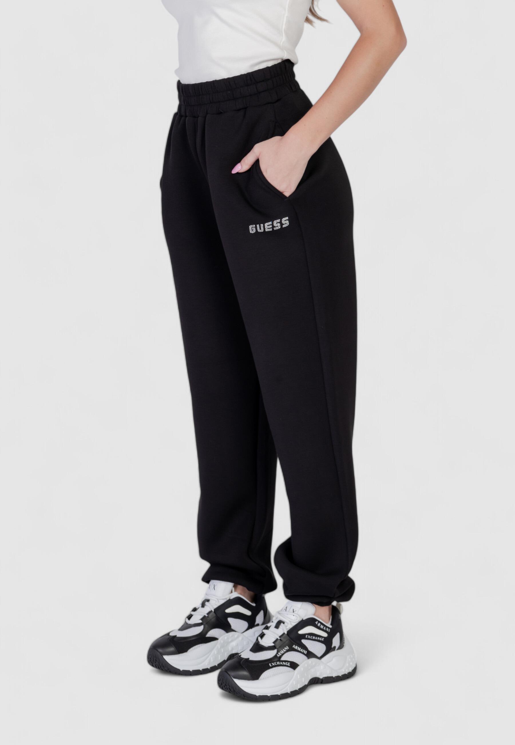 pantalon CECILIA SCUBA JOGGER FEMME NOIR 2/5