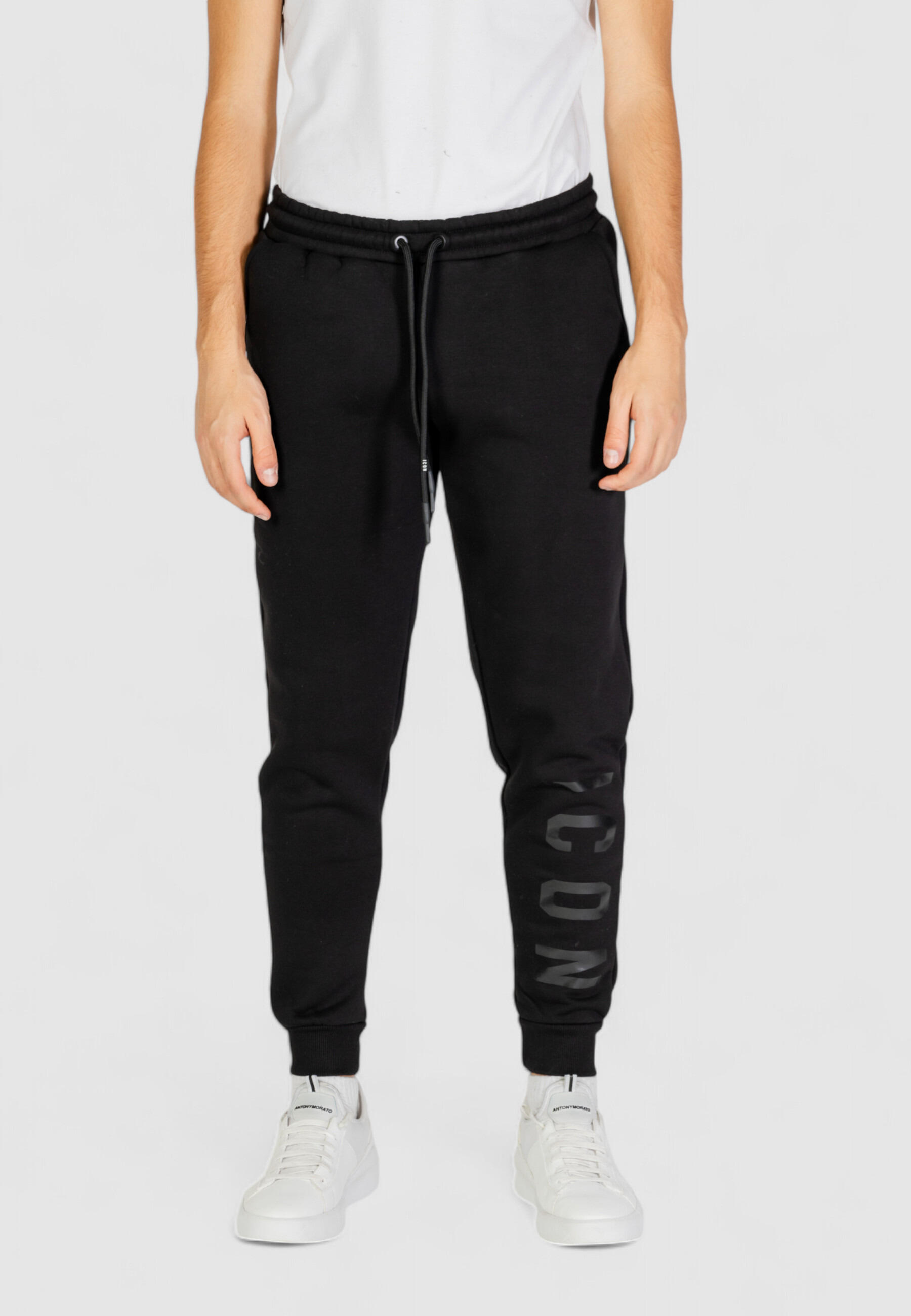 pantalon  HOMME noir 3/4