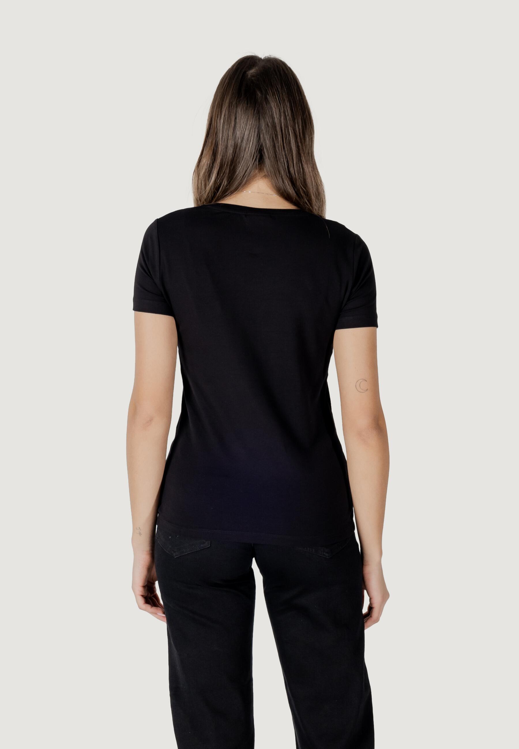 t-shirt crop top  FEMME NOIR 4/5