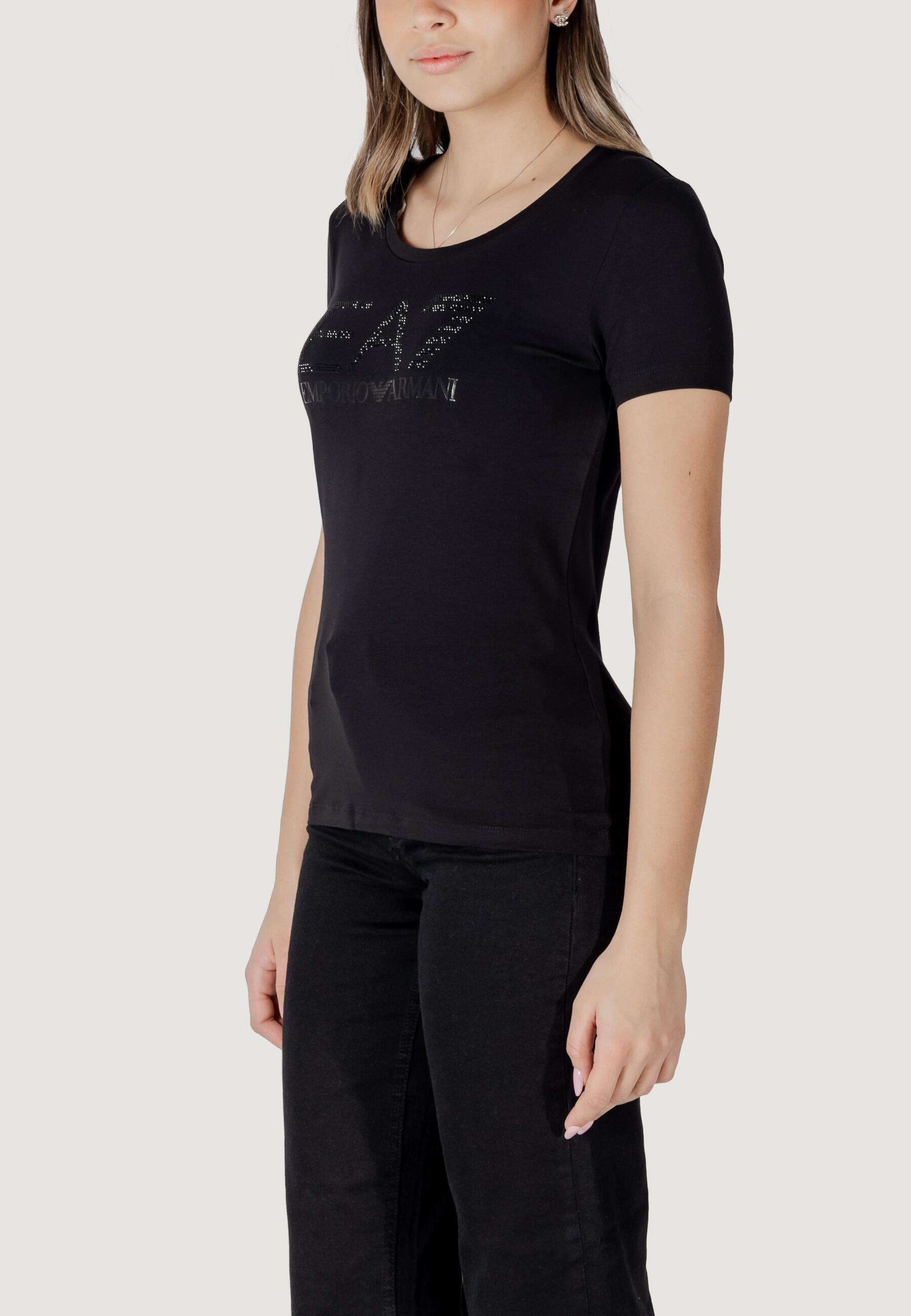 t-shirt crop top  FEMME NOIR 2/5