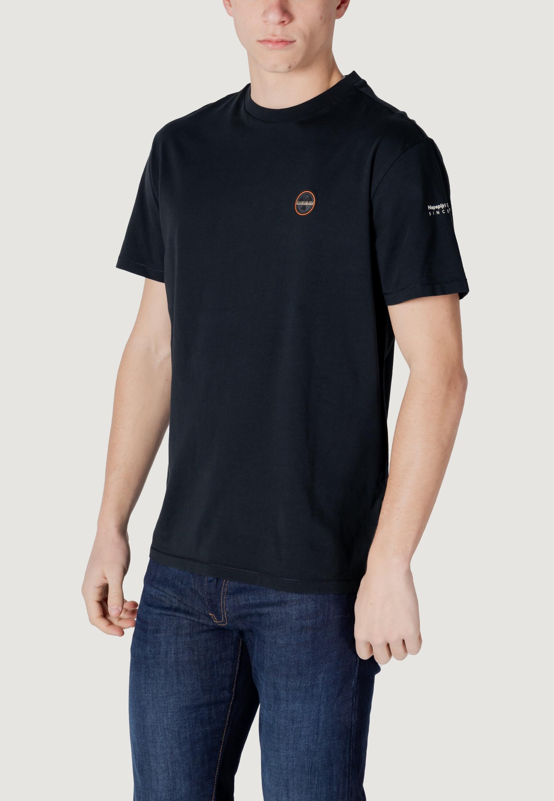 T-shirt da uomo Napapijri S-Badge 5/5