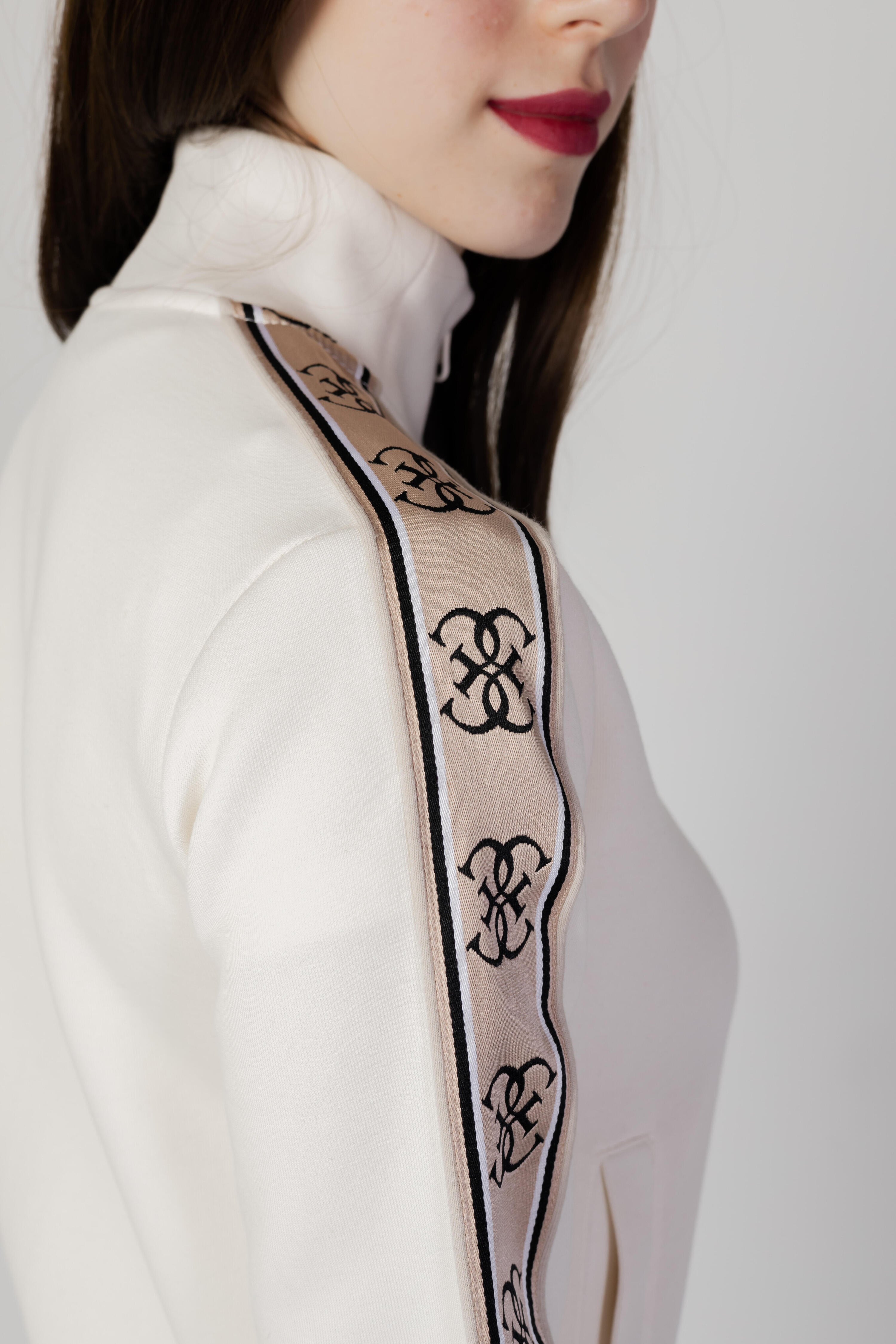 sweat-shirt BRITNEY FULL ZIP FEMME BLANC 5/5