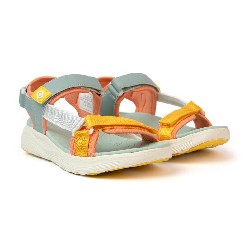 Sandale de randonnée TRAPANI - Double fermeture velcro, semelle EVA et confort