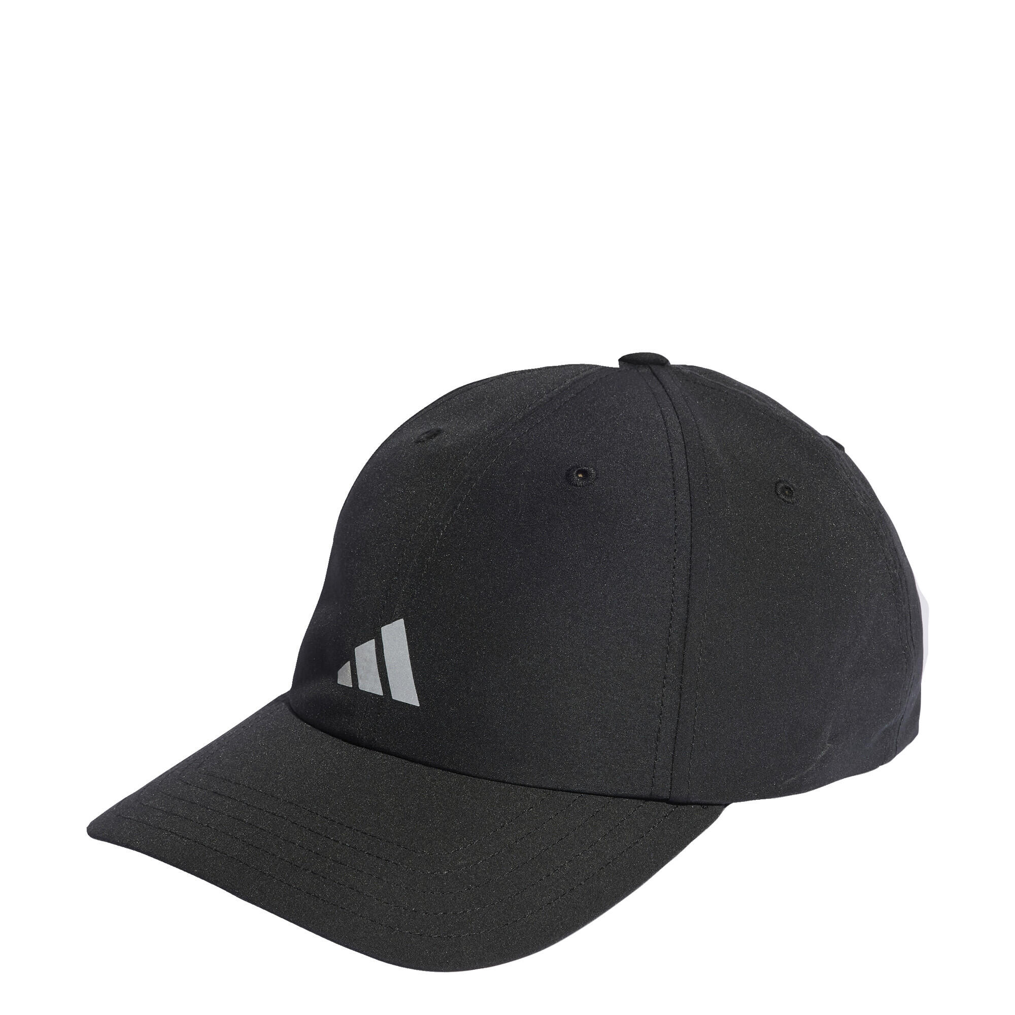 Adidas - Casquette De Baseball À Six Panneaux Running Essentials Aeroready - Chapeau - Gris|noir - Decathlon