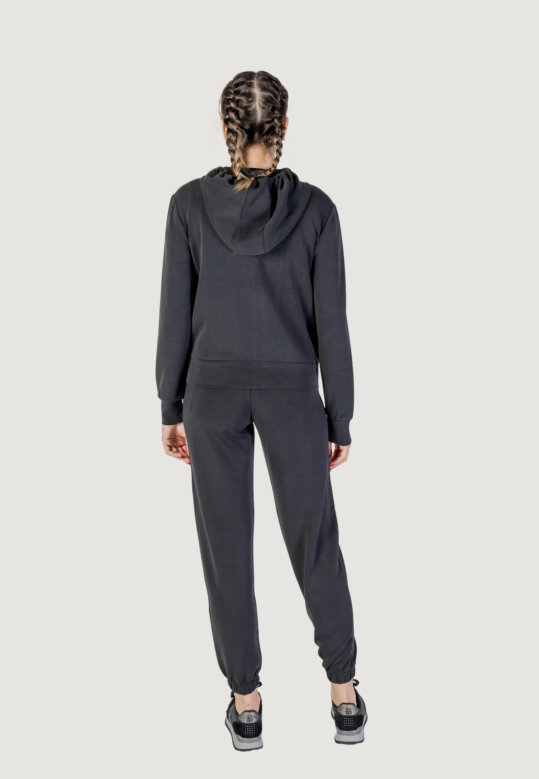 sweat-shirt OLYMPE FULL ZIP FEMME NOIR 5/5