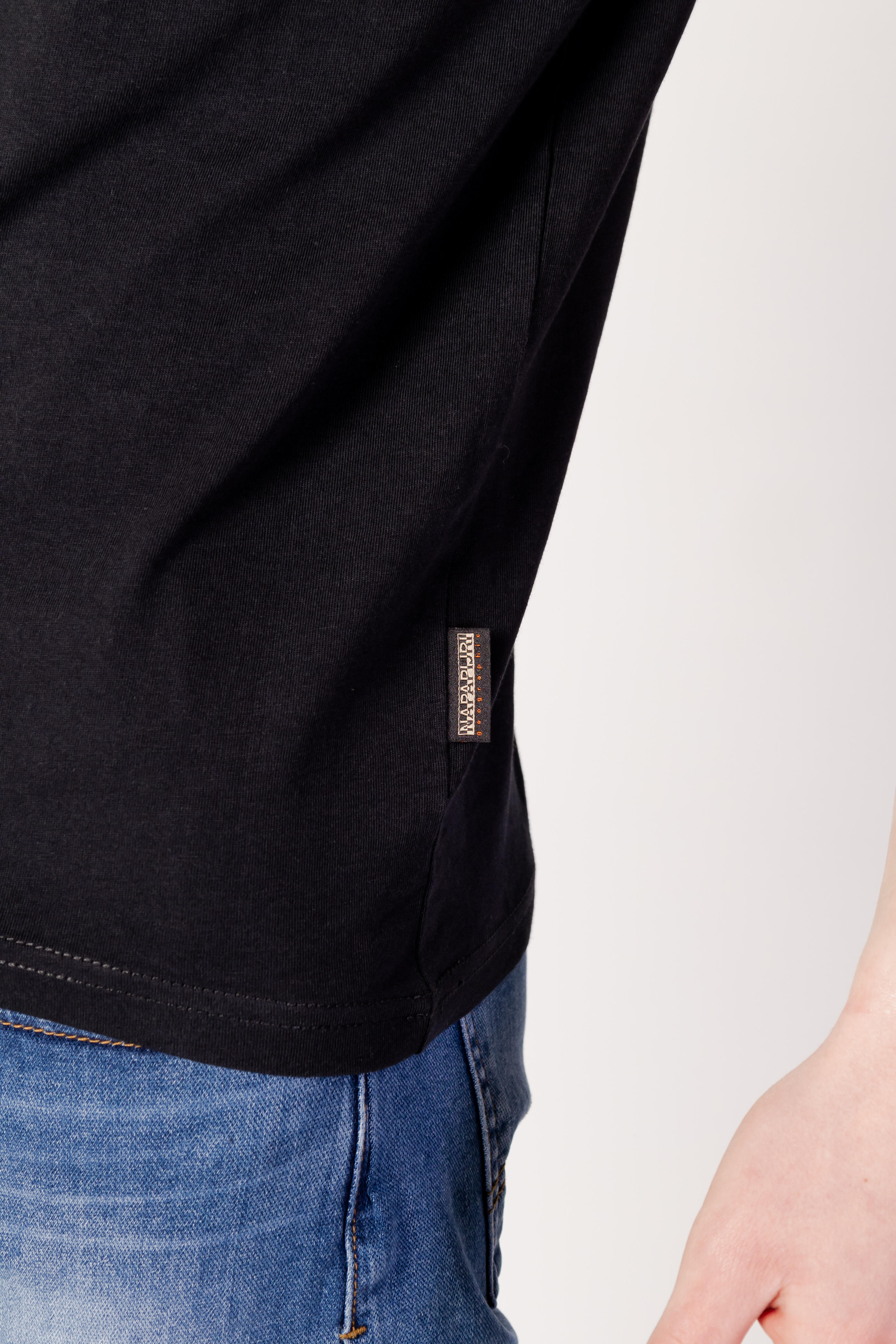 t-shirt crop top SALIS SS SUM HOMME noir 4/6
