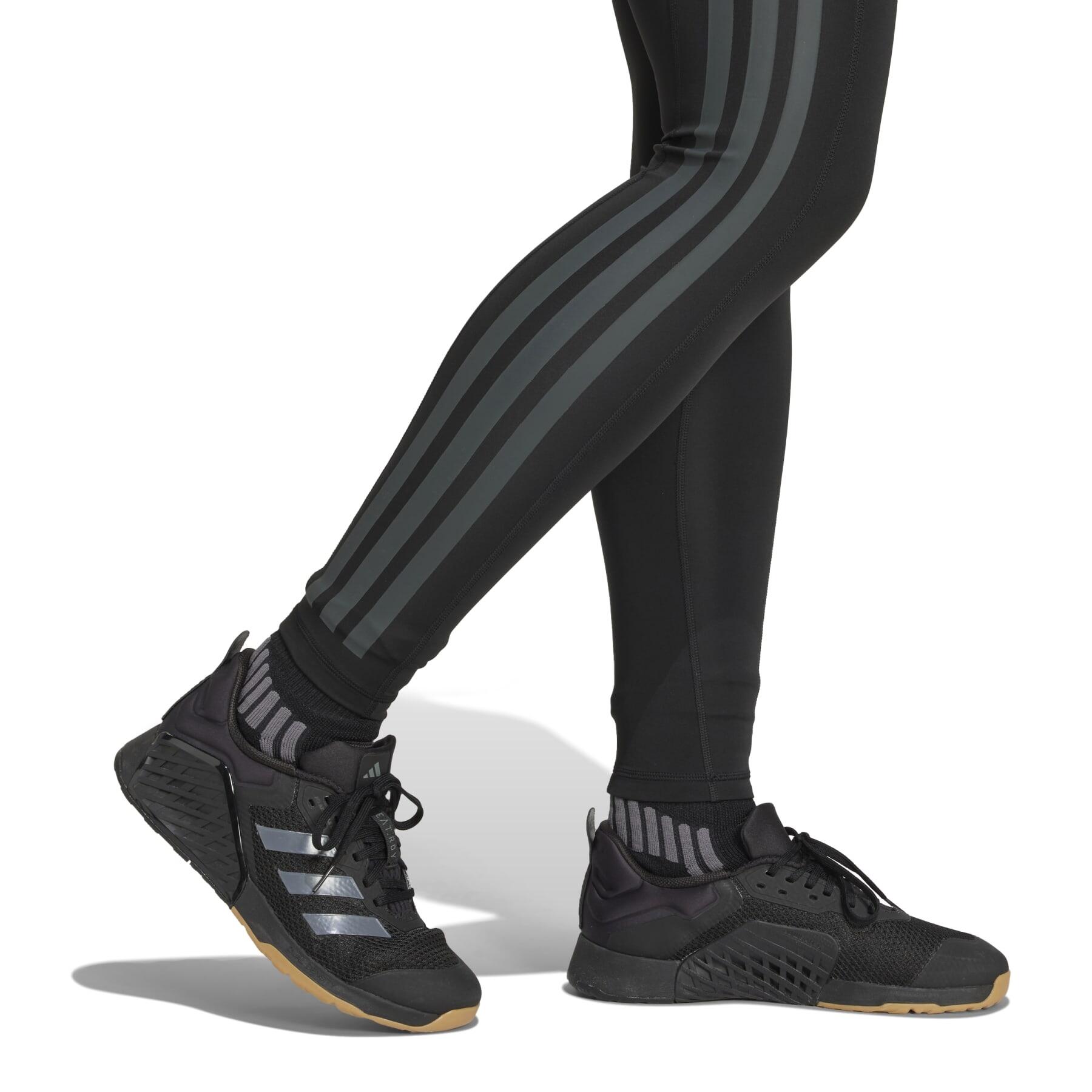 Optime 3-Stripes Full Length Legging 7/7