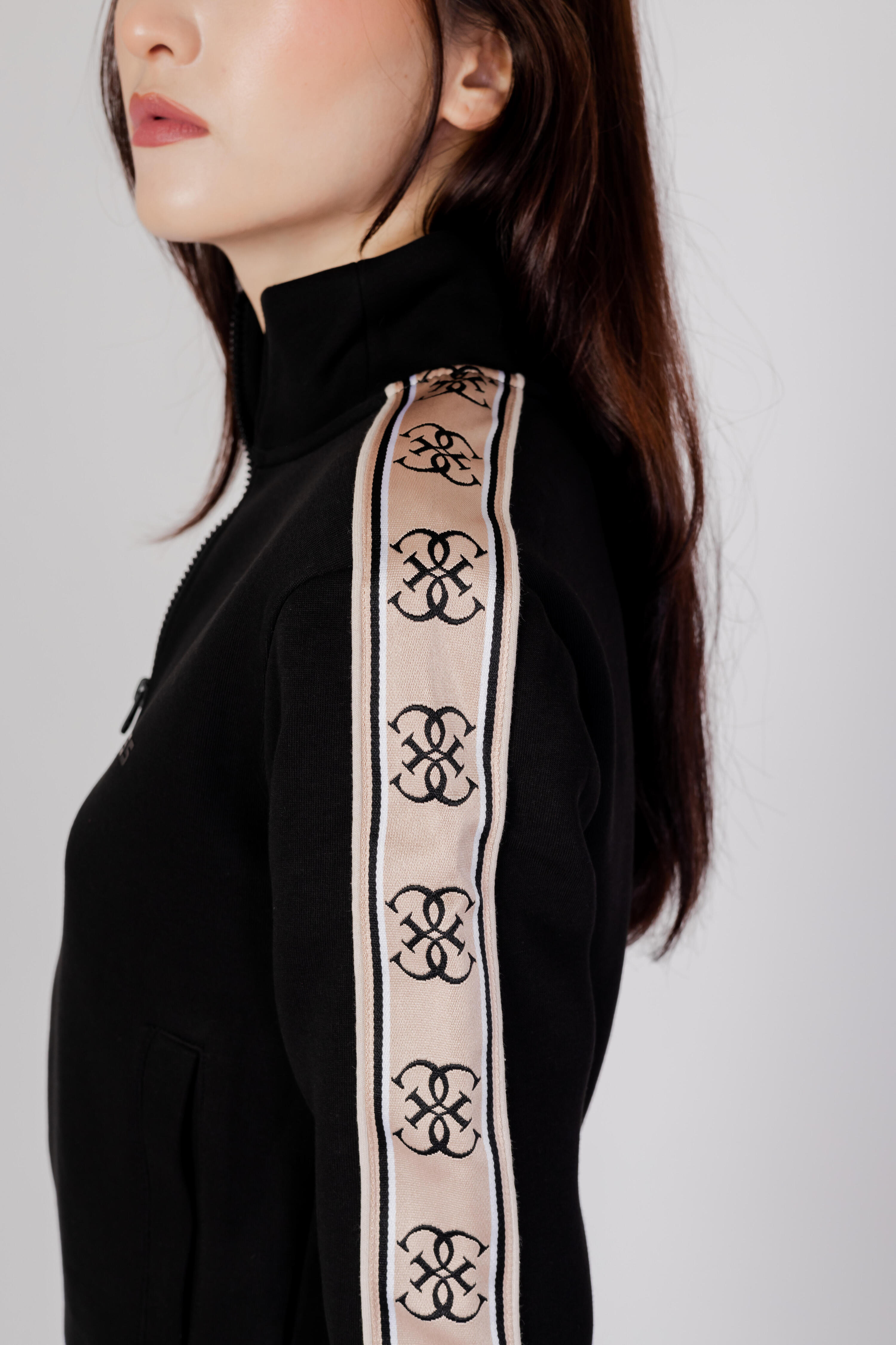 sweat-shirt BRITNEY FULL ZIP FEMME NOIR 5/5