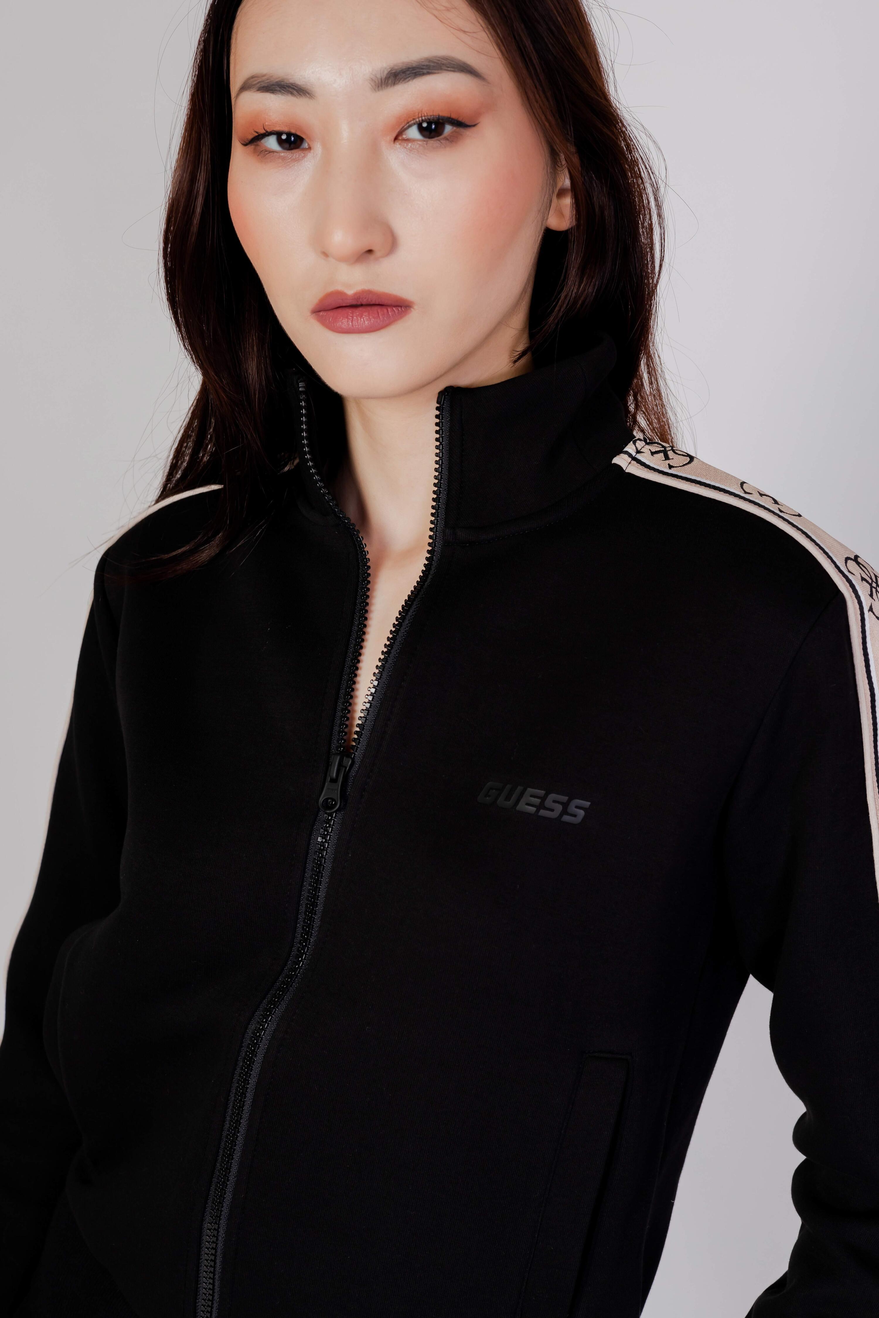 sweat-shirt BRITNEY FULL ZIP FEMME NOIR 2/5