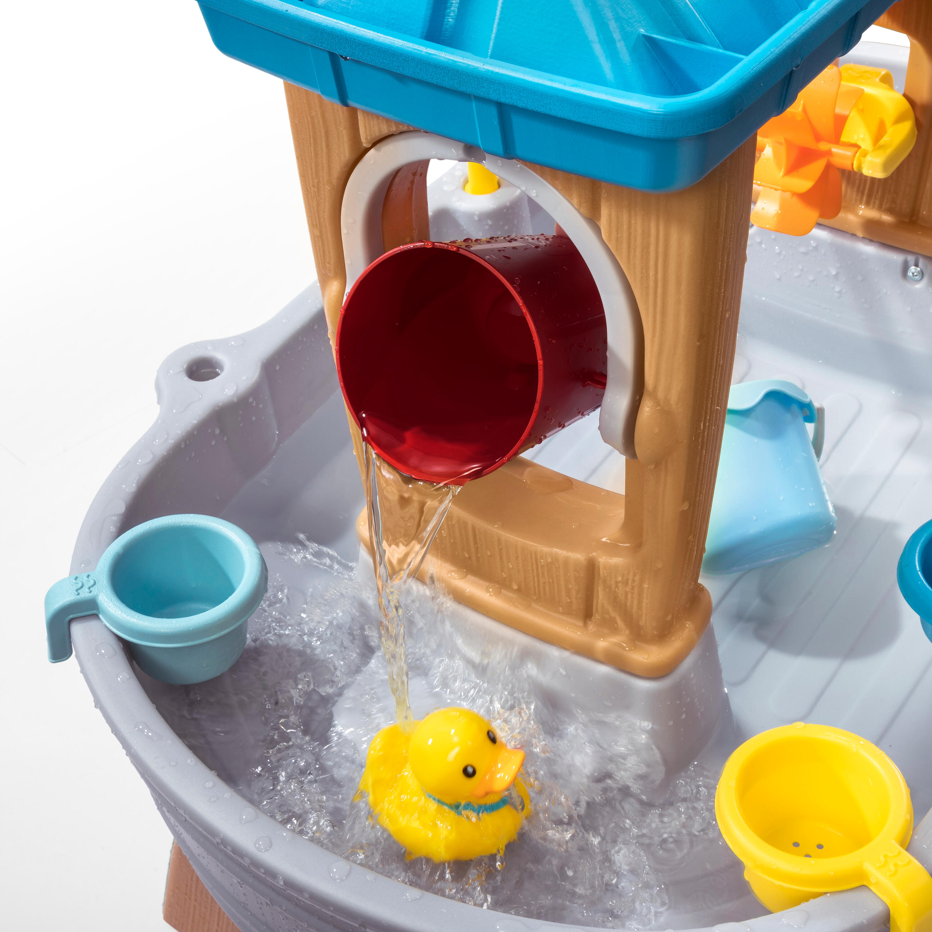 Water Table Rain Showers Splash Tub with Accessories 5/7