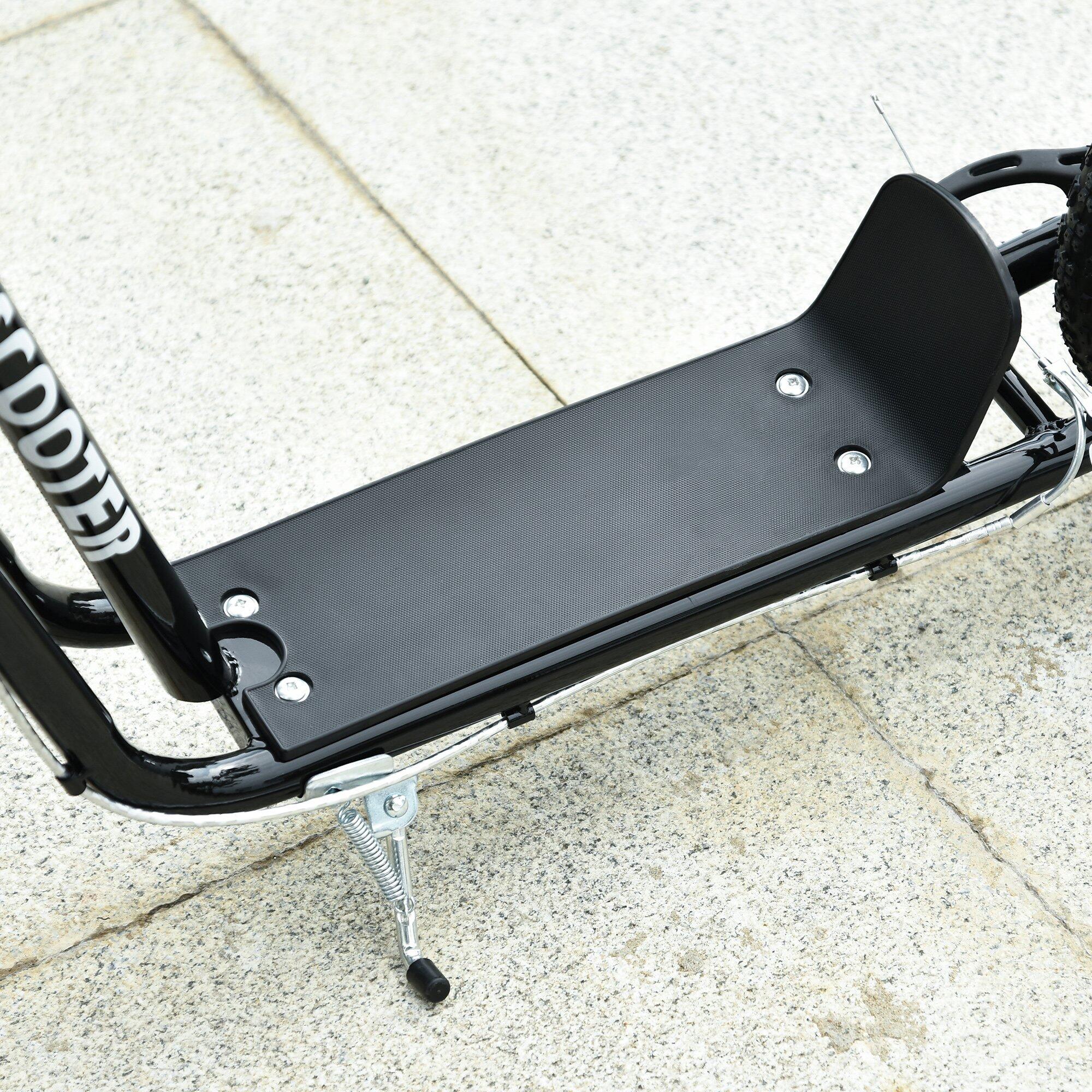Trotinete para crianças 120x58x75-80 cm preto HOMCOM 4/7