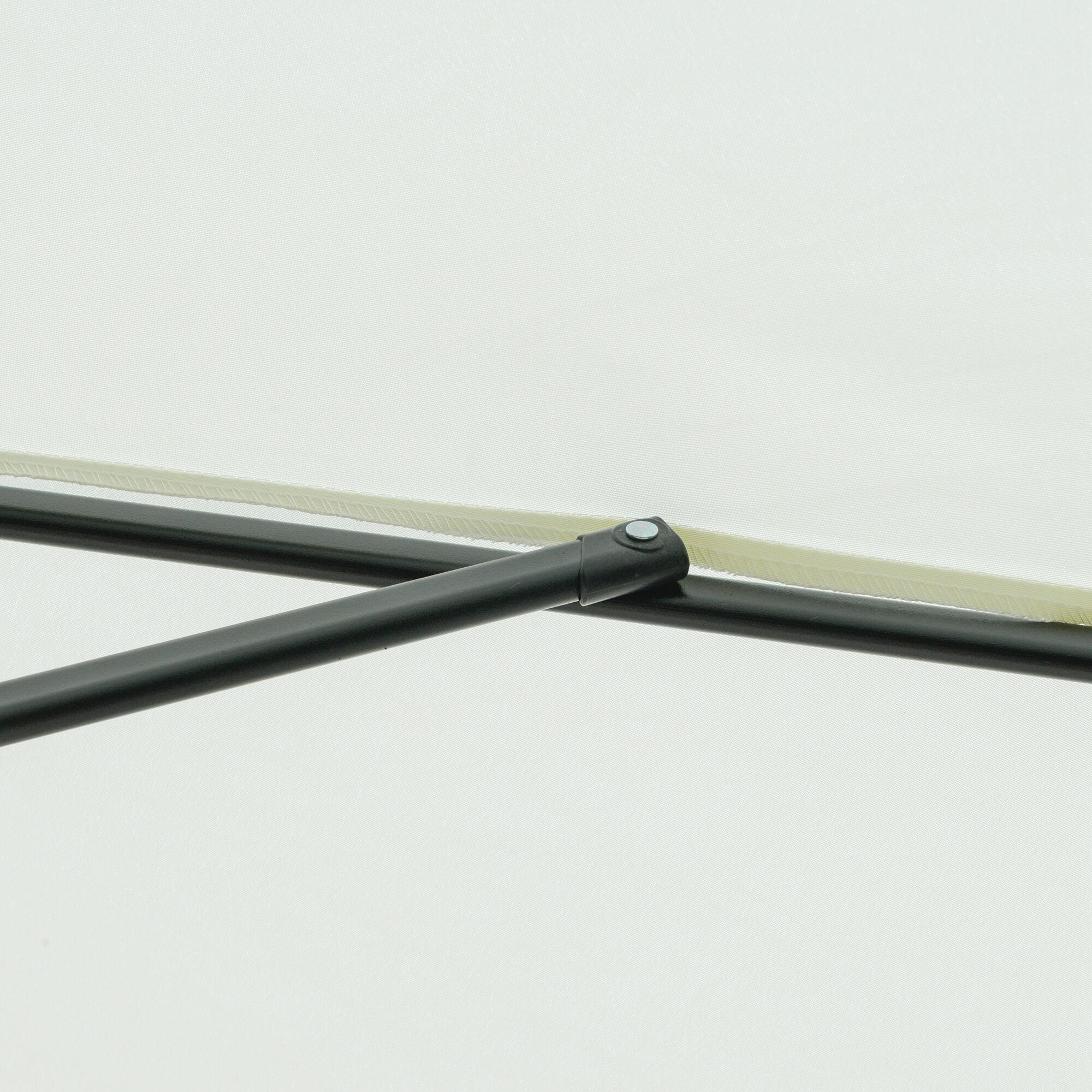 Sombrilla Outsunny 266x266x248.5 cm Beige 5/7