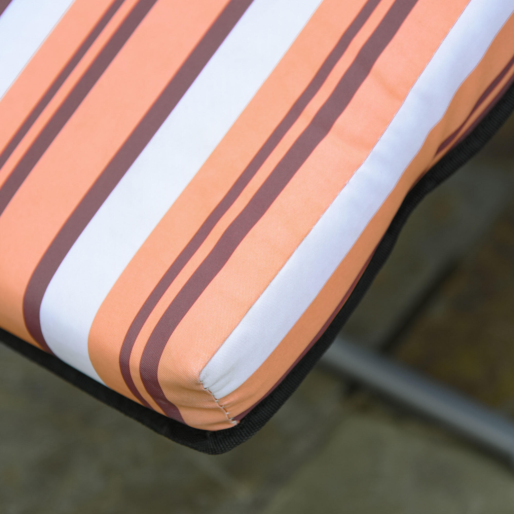 2 Tumbonas Plegables Outsunny 60x75x102 cm Naranja 5/7