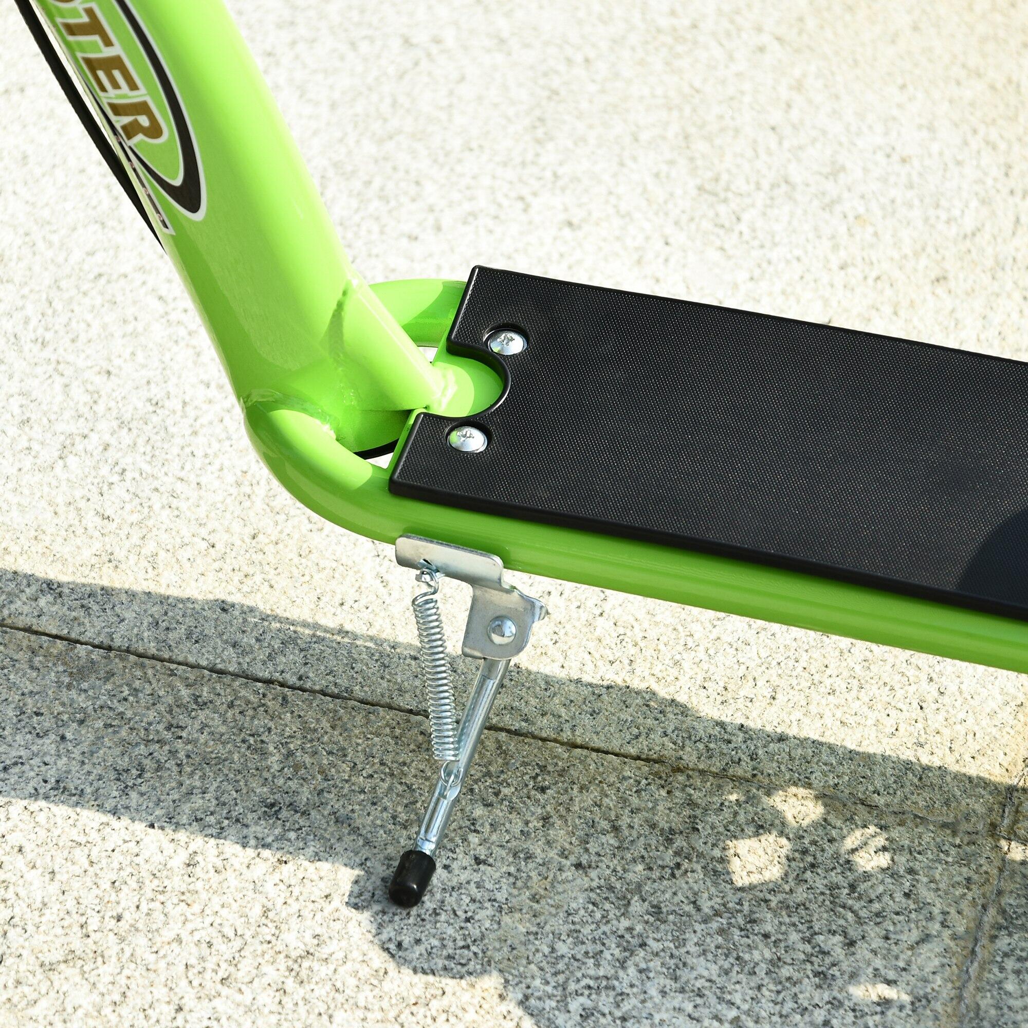 Trotinete 117cmx52cmx80-85cm verde e Preto HOMCOM 4/8