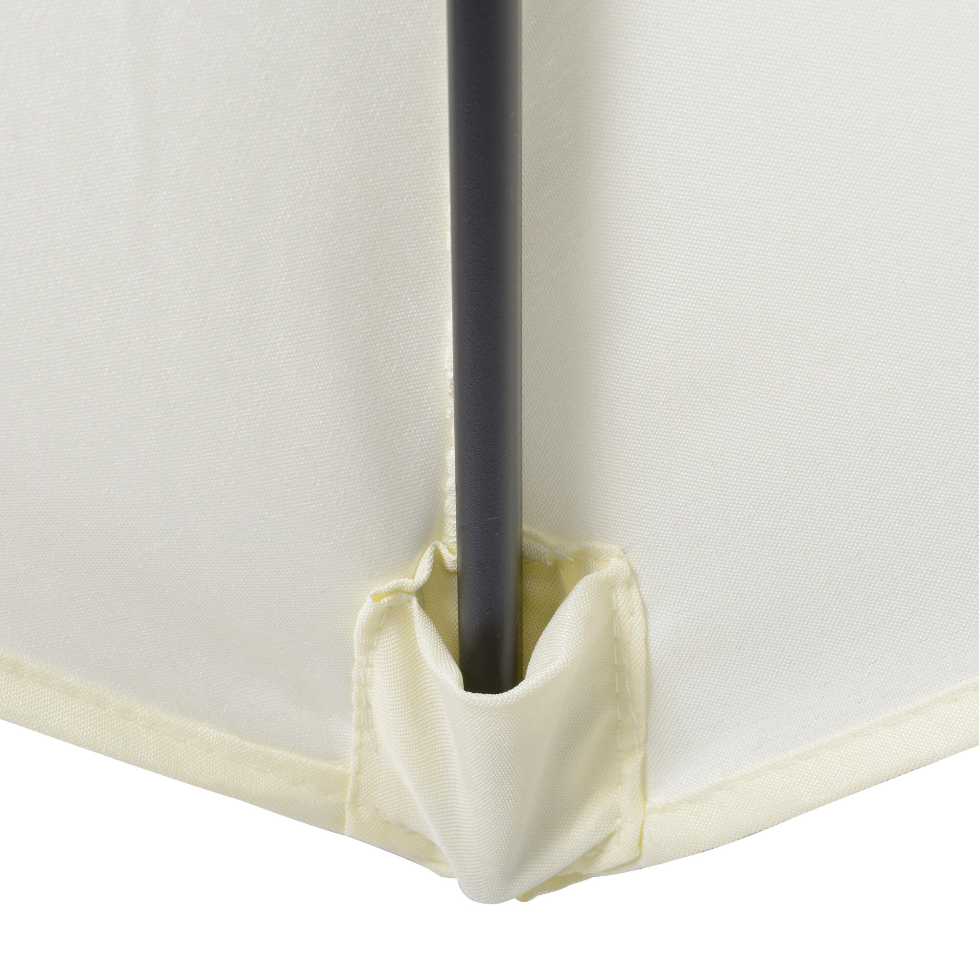 Sombrilla Outsunny 196x196x204 cm Beige 4/7