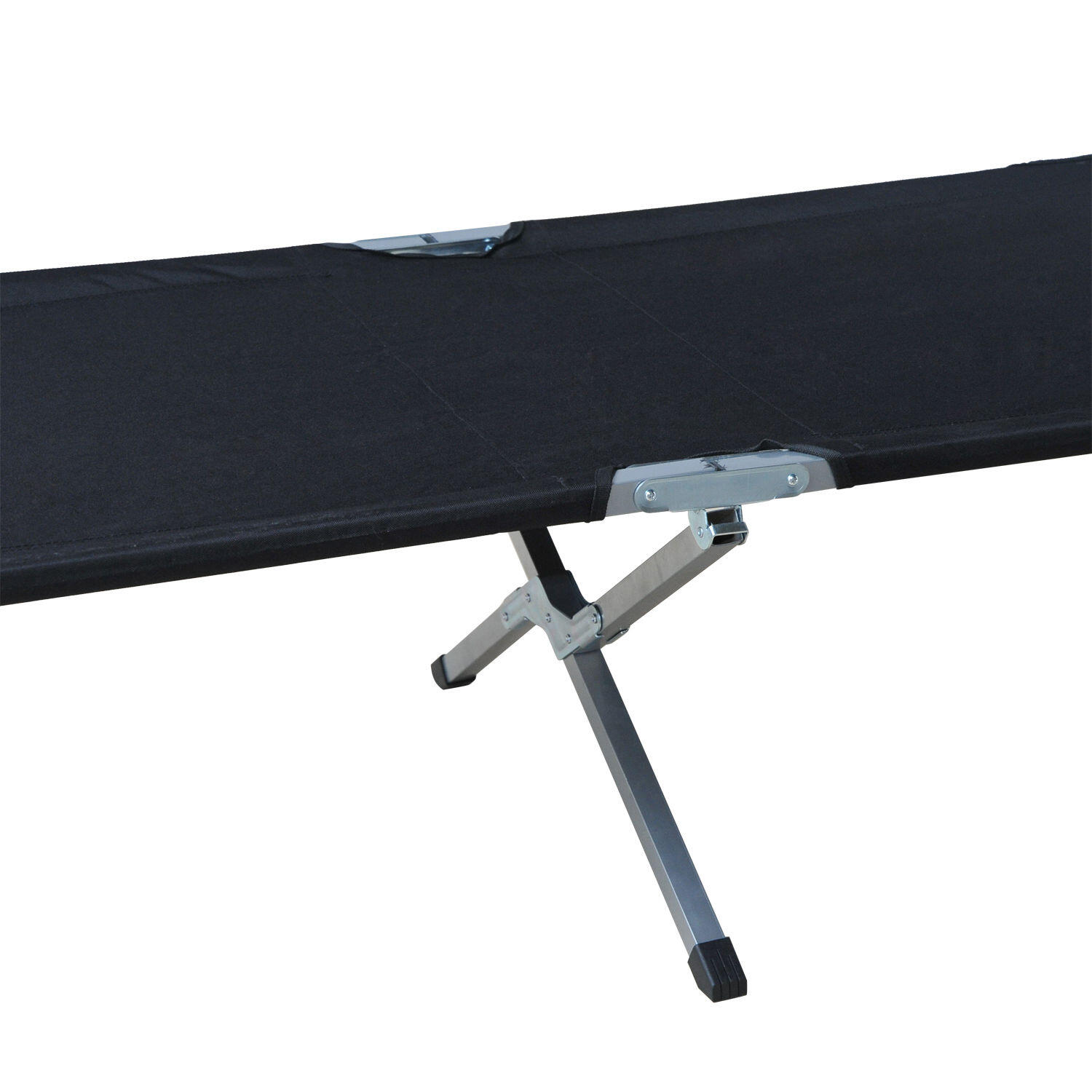 Cama de Camping Outsunny 193x64x40 cm Negro 4/7