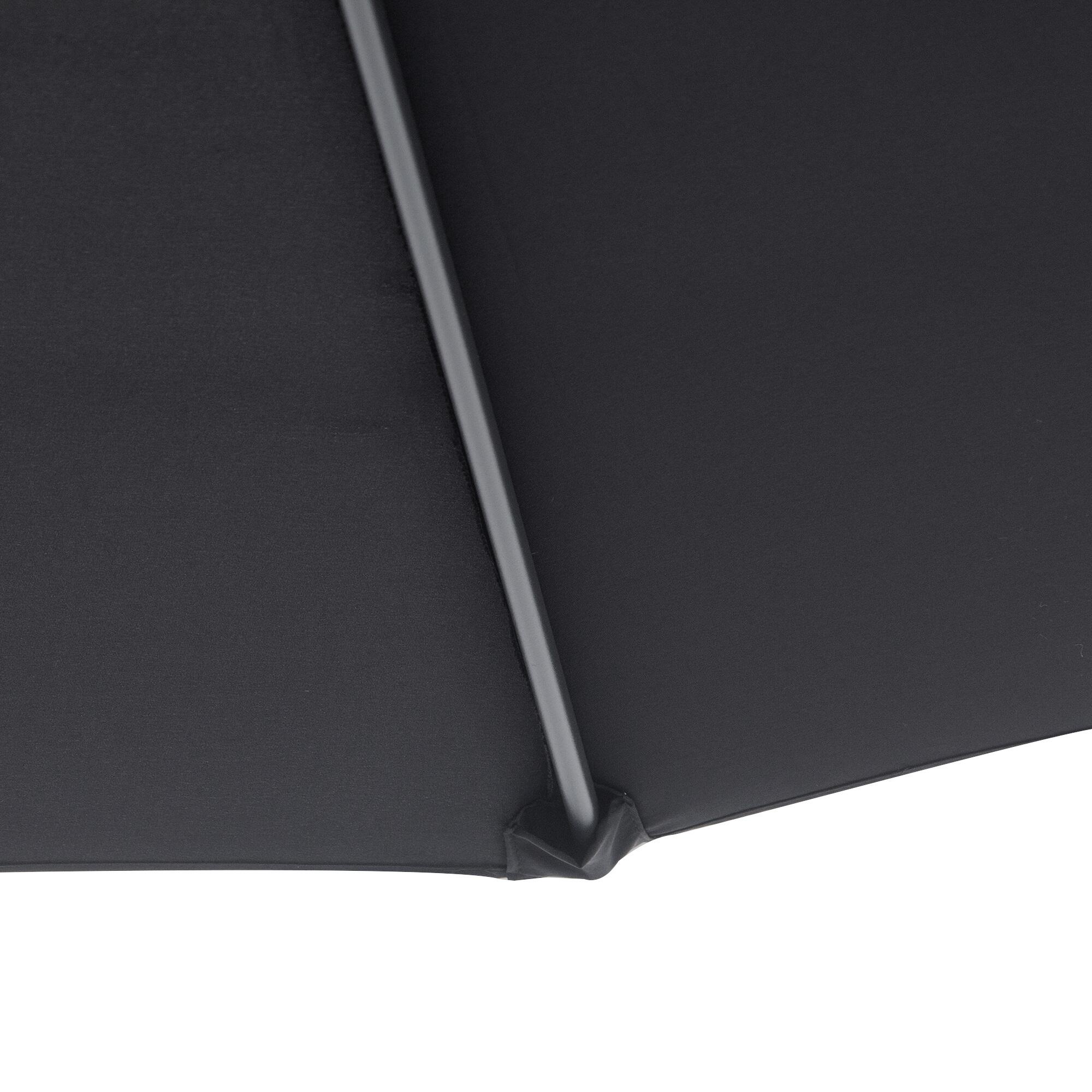 Sombrilla de camping Outsunny 300x300x250 cm Negro 4/7