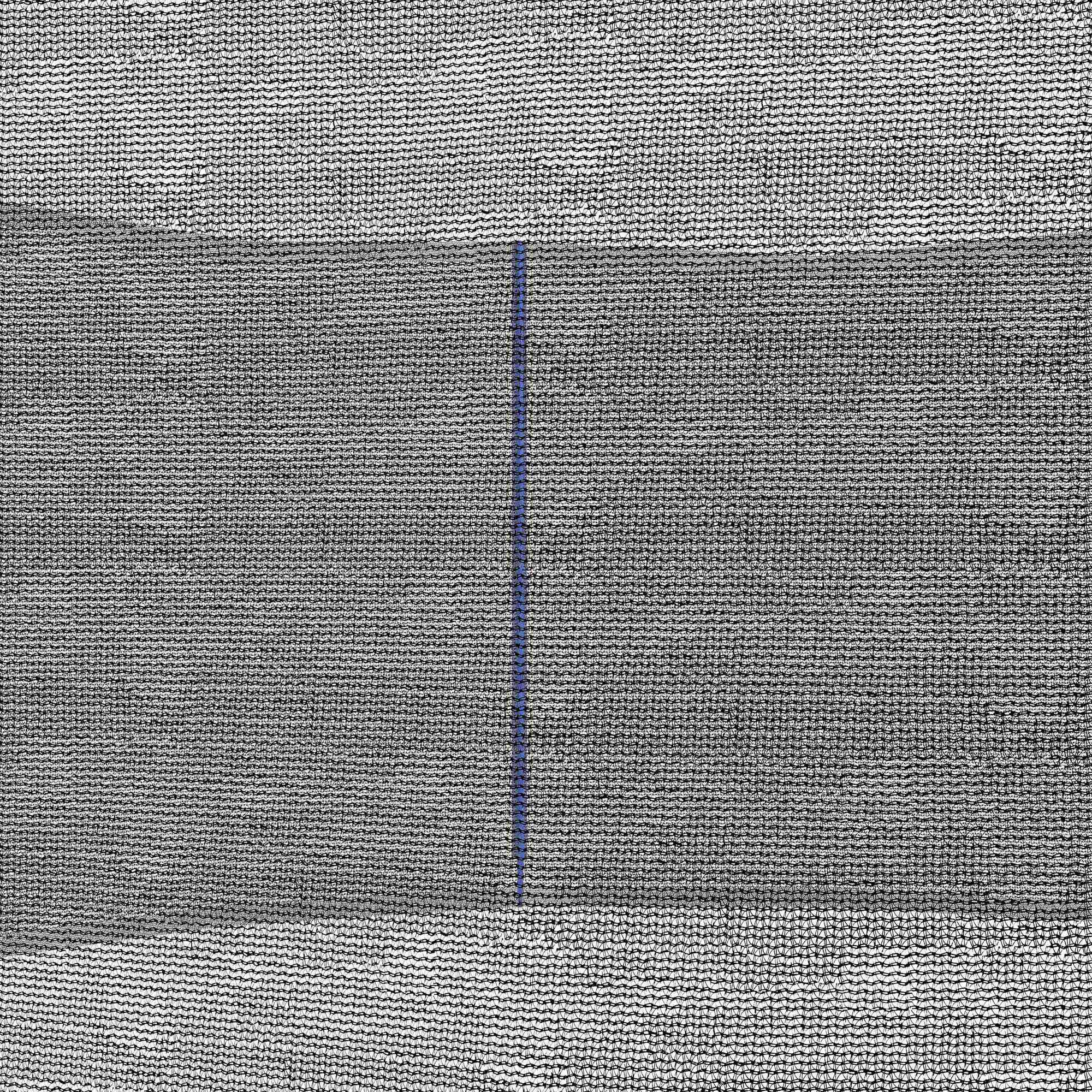 Red de Trampolín SPORTNOW 244x244x180 cm Azul 4/7
