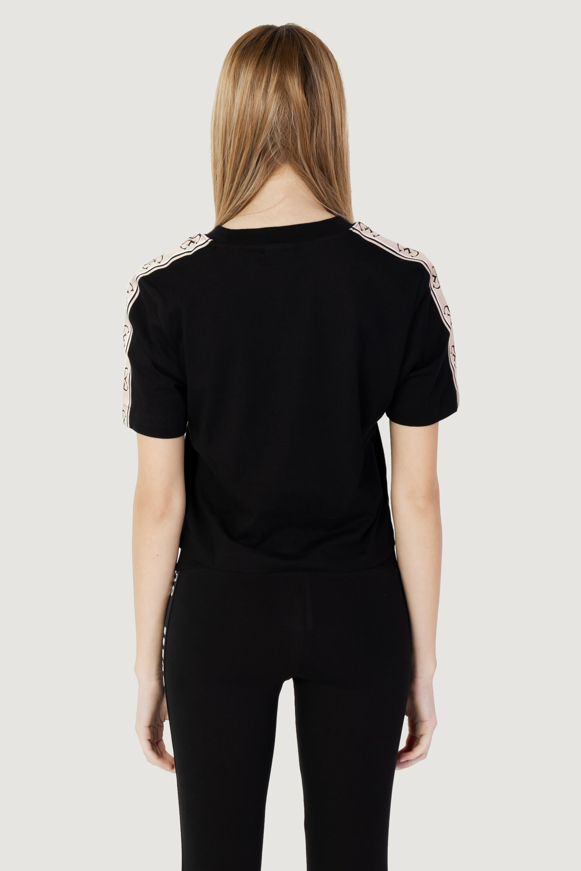 t-shirt crop top BRITNEY CROP TEE FEMME NOIR 5/5