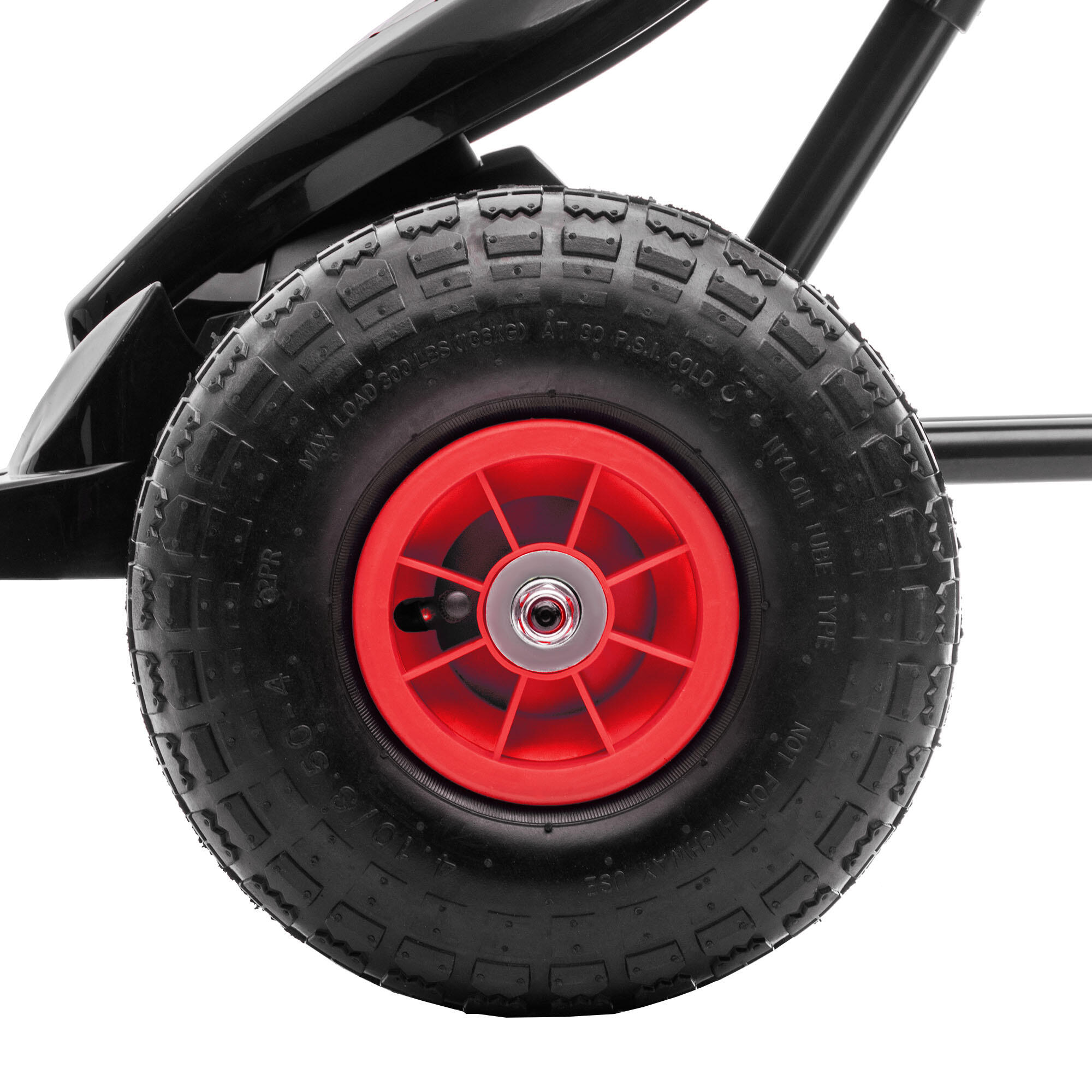 Kart a pedal 121x58x61cm vermelho HOMCOM 5/7