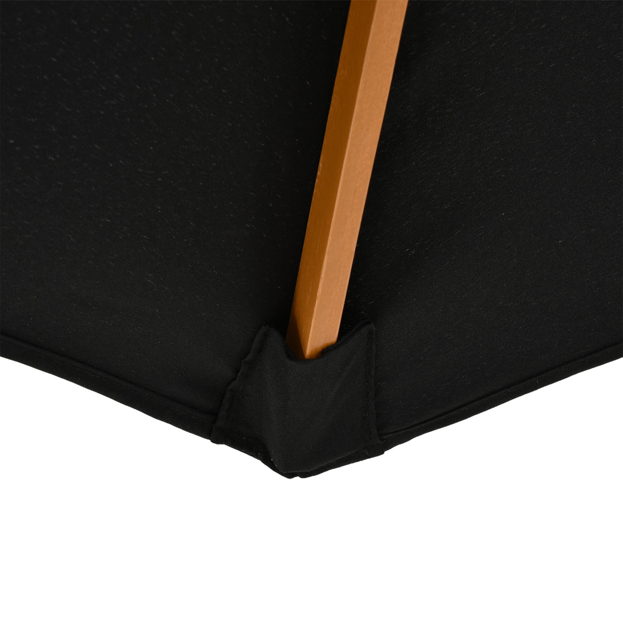 Sombrilla de camping Outsunny 300x300x250 cm Negro 4/7