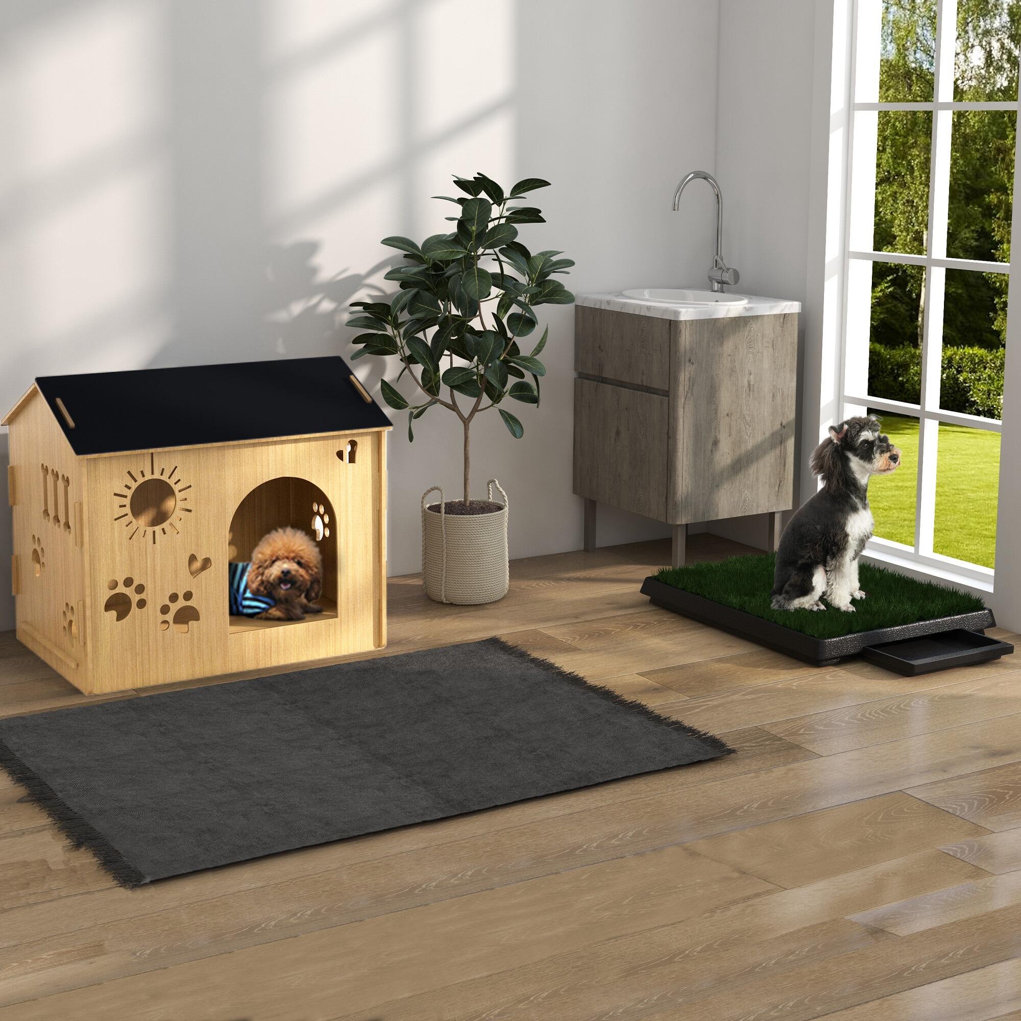 Sanita para Cães 51x63x6cm Verde e Preto 5/7