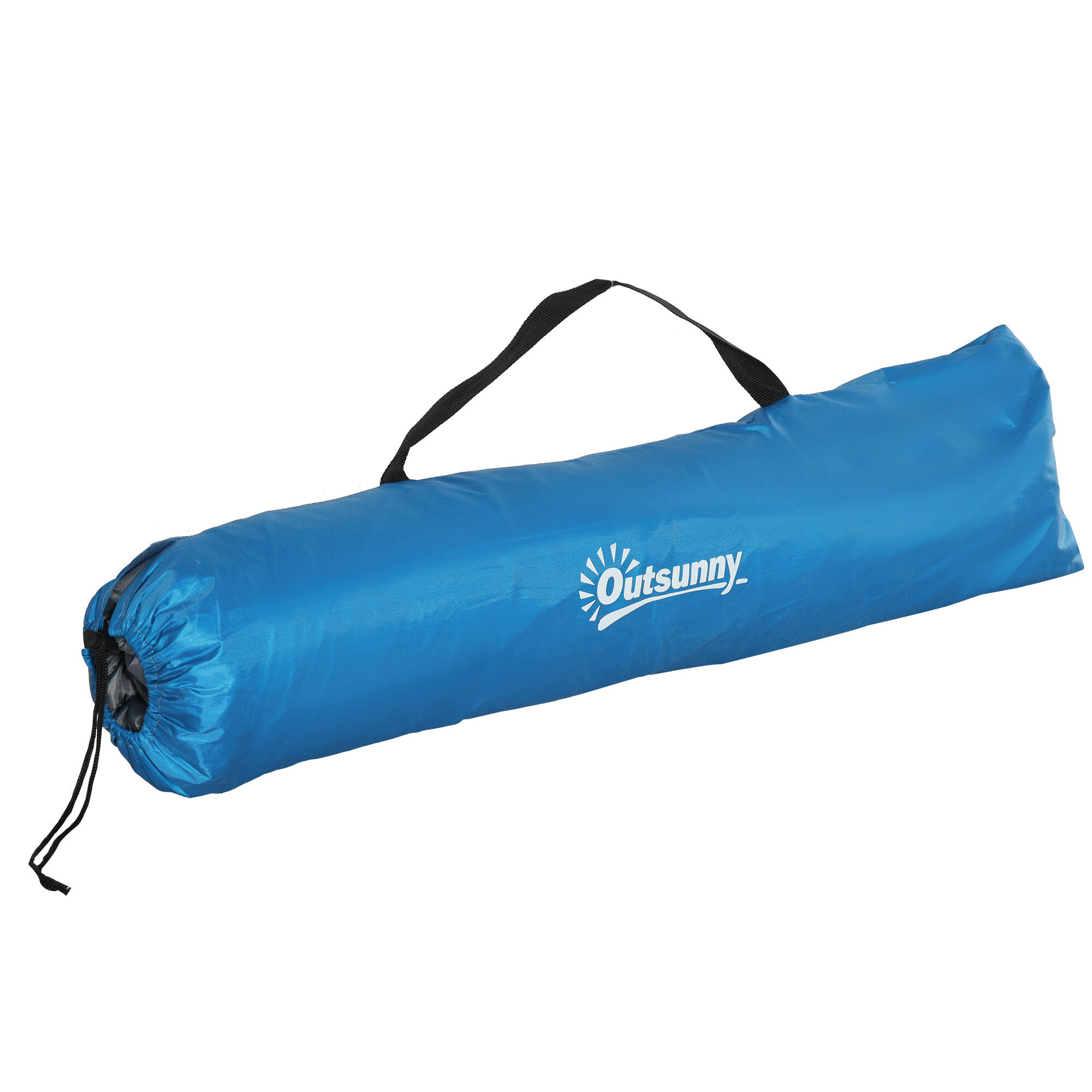 Tienda de Playa Outsunny 220x173x120 cm Azul 4/7