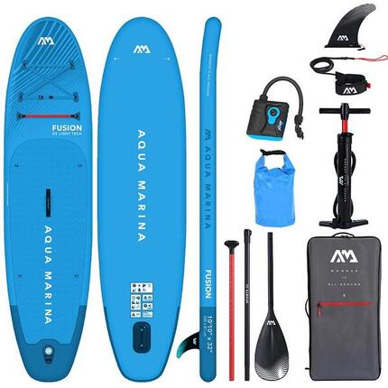 Deska SUP Aqua Marina Fusion Blue 10'10" + pompka elektryczna + torba