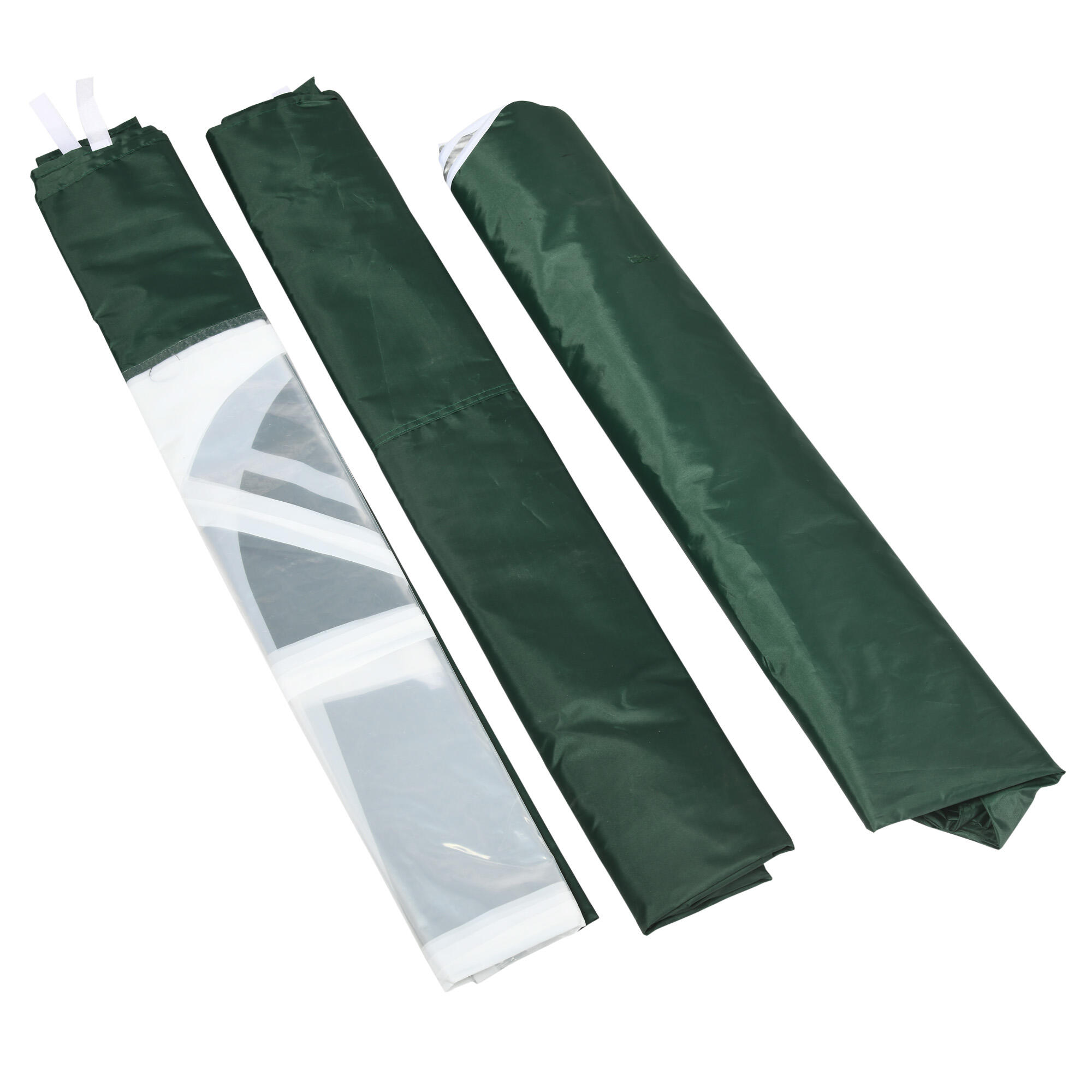 Carpa Plegable Outsunny 289x289x250 cm Verde 4/7