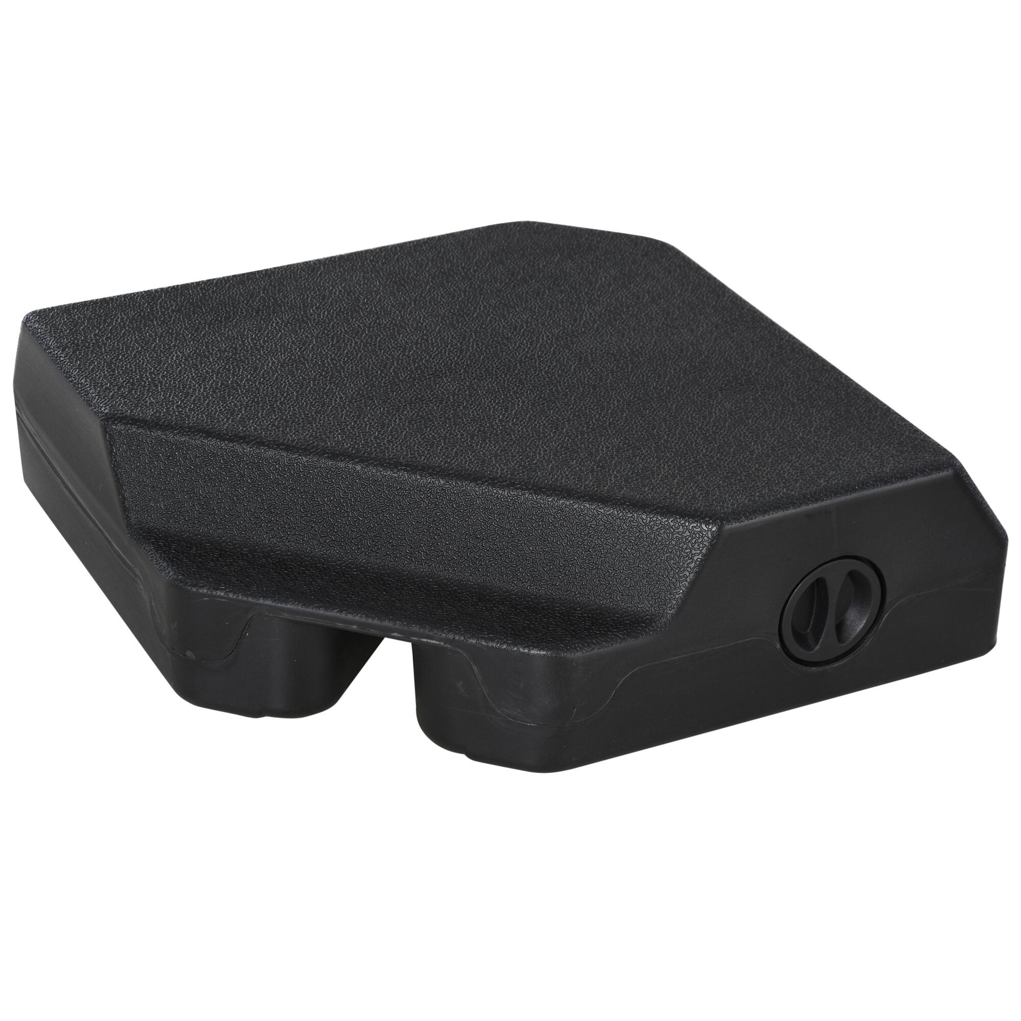 Base de Pesa para Sombrilla Outsunny 80x80x56 cm Negro 4/7