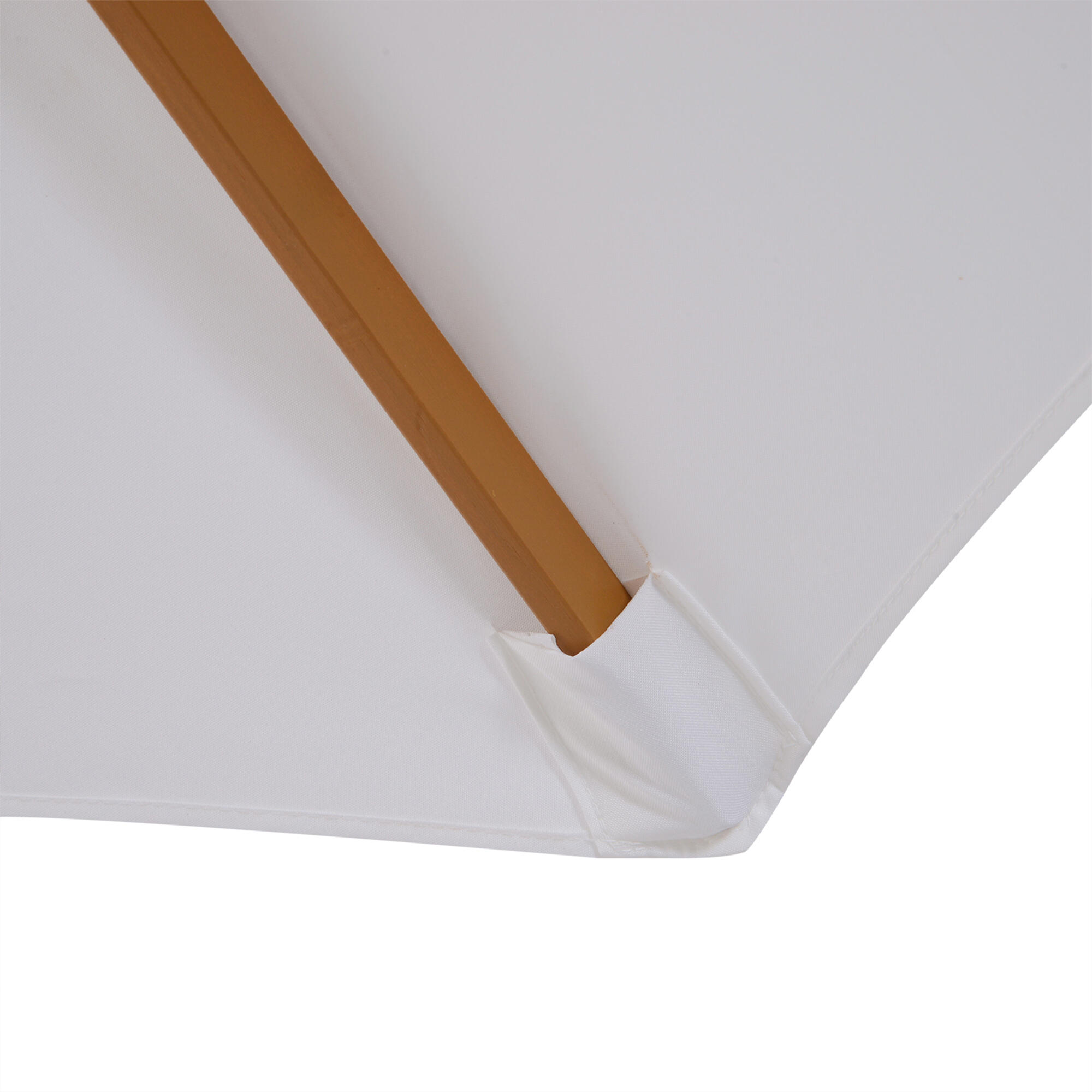 Sombrilla de camping Outsunny 300x300x250 cm Blanco 5/8