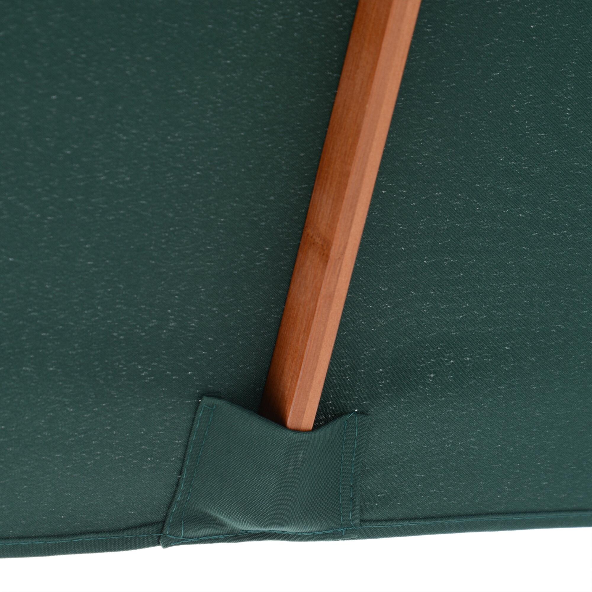 Sombrilla de camping Outsunny 200x150x235 cm Verde 4/7