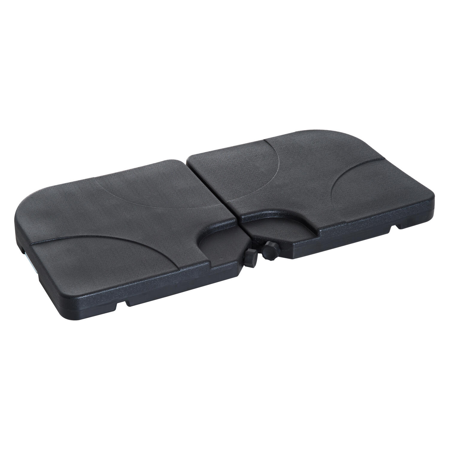 Base de Sombrilla Outsunny 50x50x7.5 cm Negro 4/7