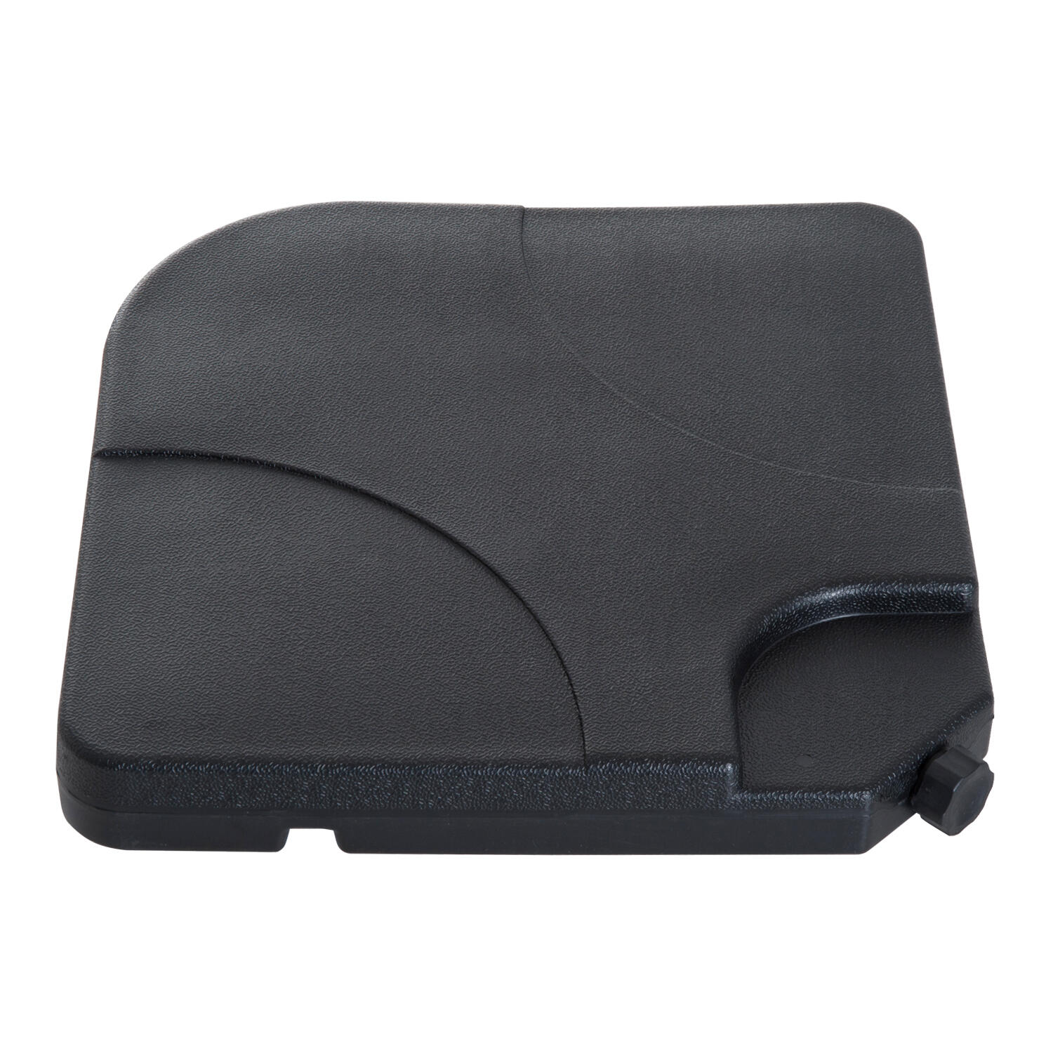 Base de Sombrilla Outsunny 50x50x7.5 cm Negro 5/7
