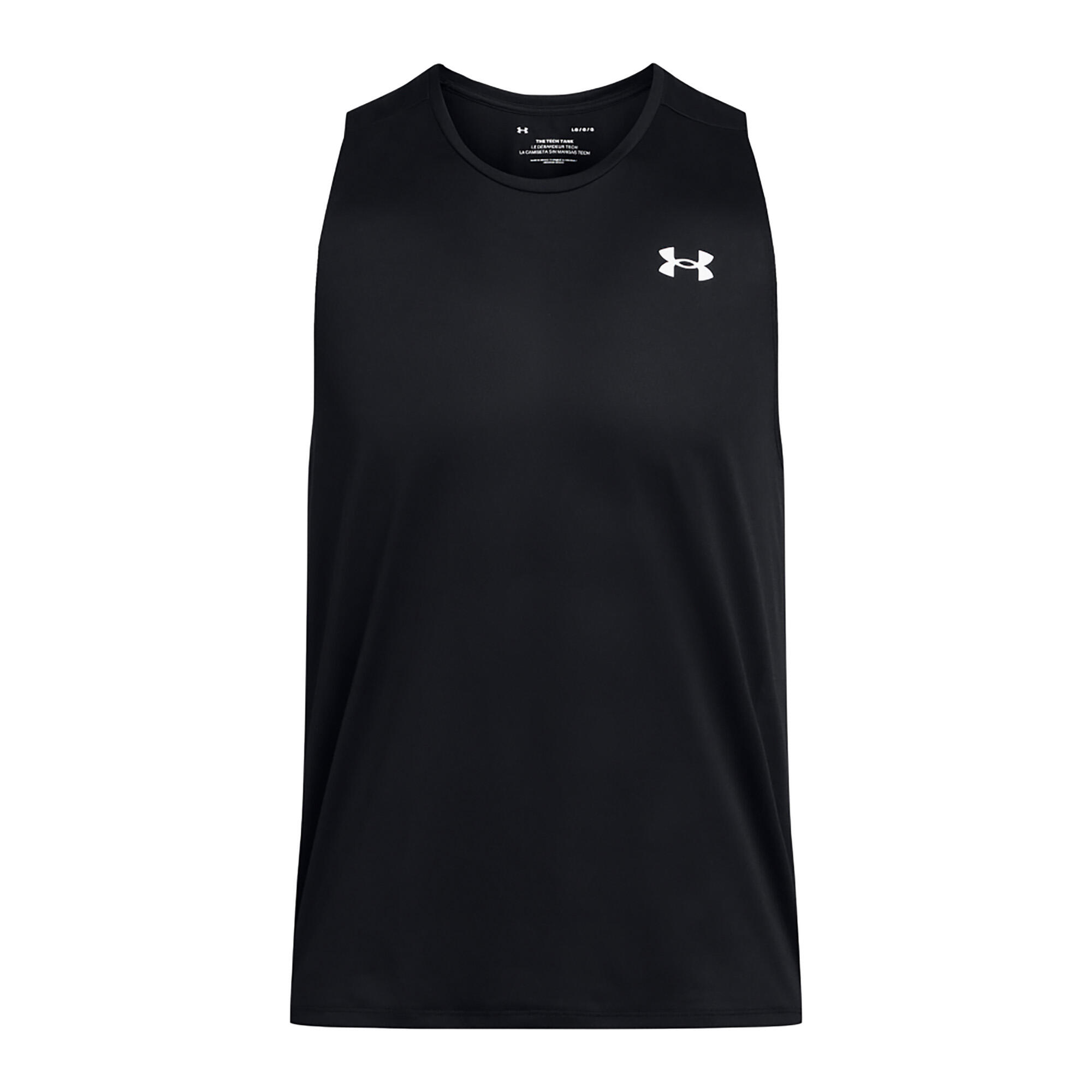 Zwarte Tanktop Under Armour Tech™ Heren 5/5
