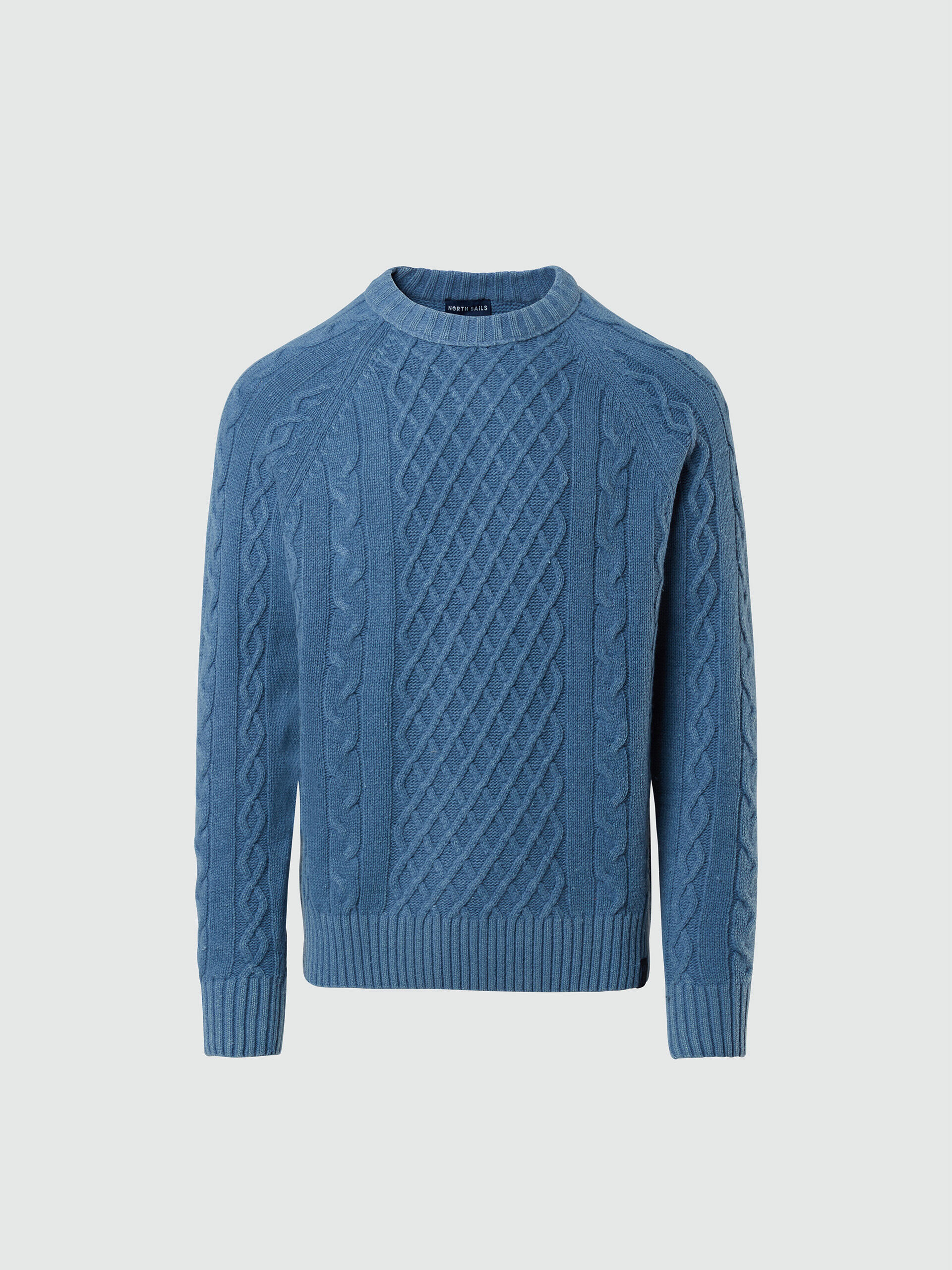 Zopfstrickpulli aus Merinowolle Herren 3/7