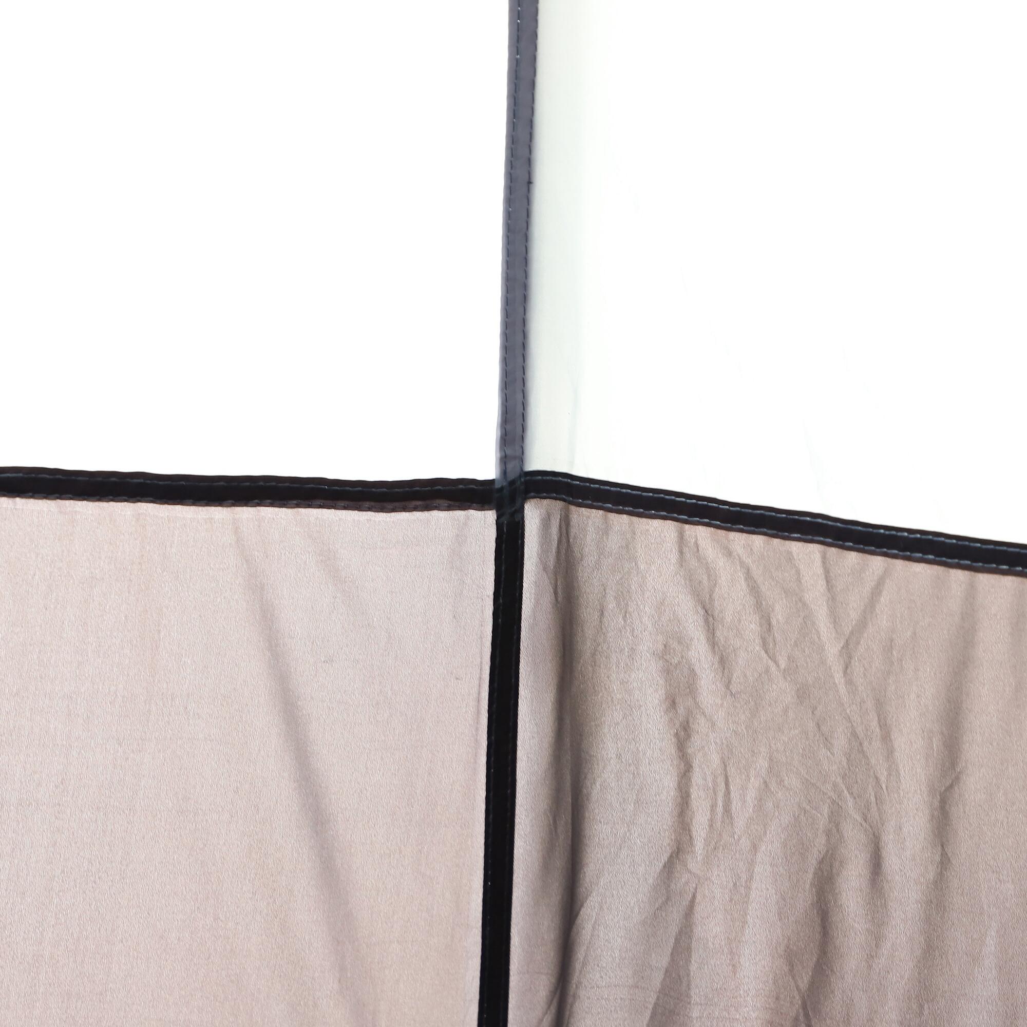 Tienda de Campaña Outsunny 260x260x150 cm Negro y Gris 4/7